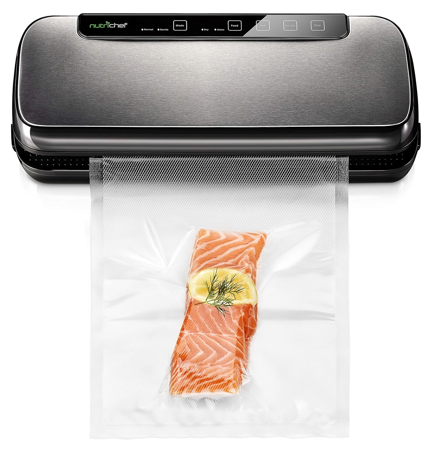 Buy NutriChef PKVS20STS Electric Air Vacuum Sealer, Black Online at Low Prices in India Amazon.in