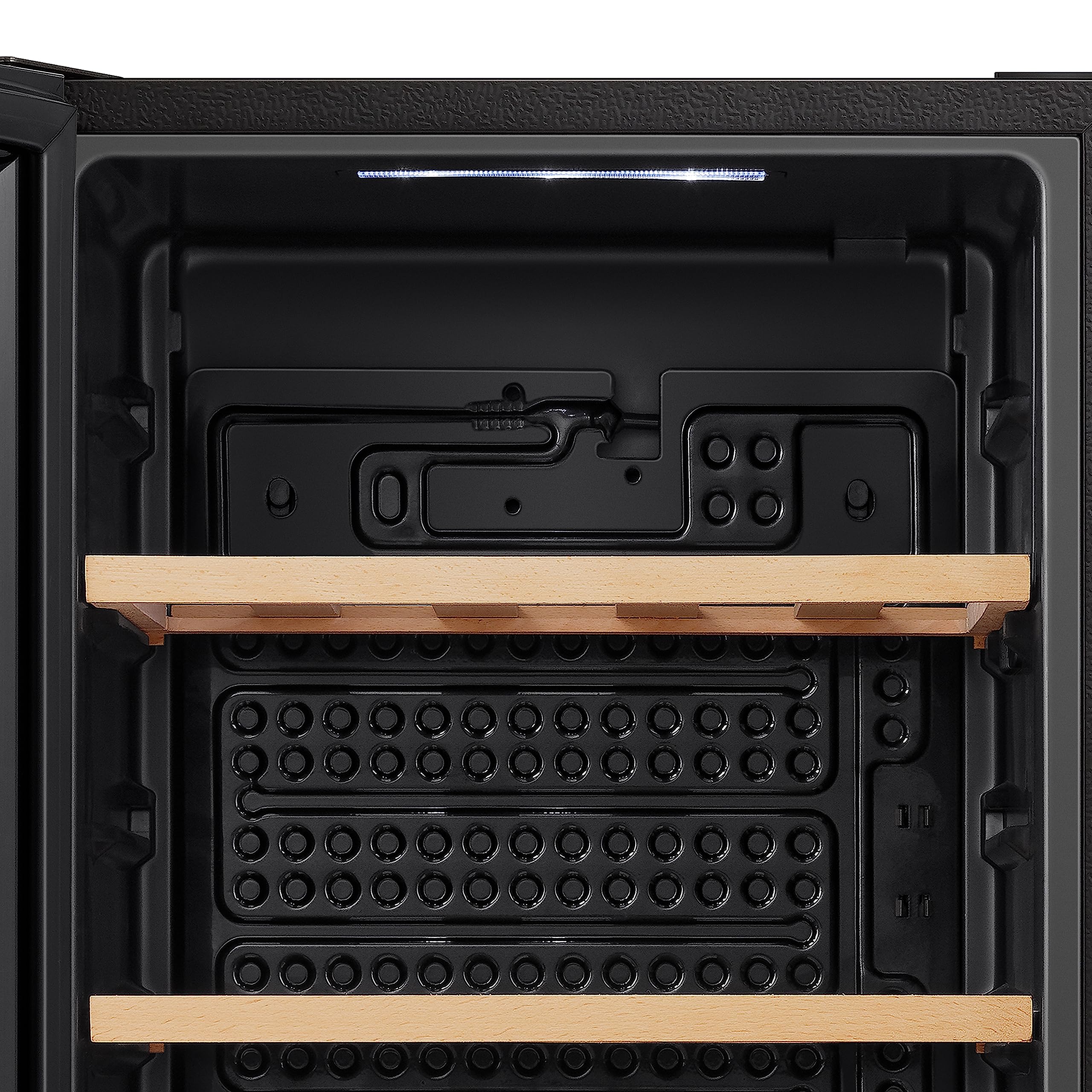 Hisense RW12D4NWG0 - Vinoteca 93 Litros G-Class 30 botellas, Puerta Reversible,Total No Frost [Clase de eficiencia energética G]