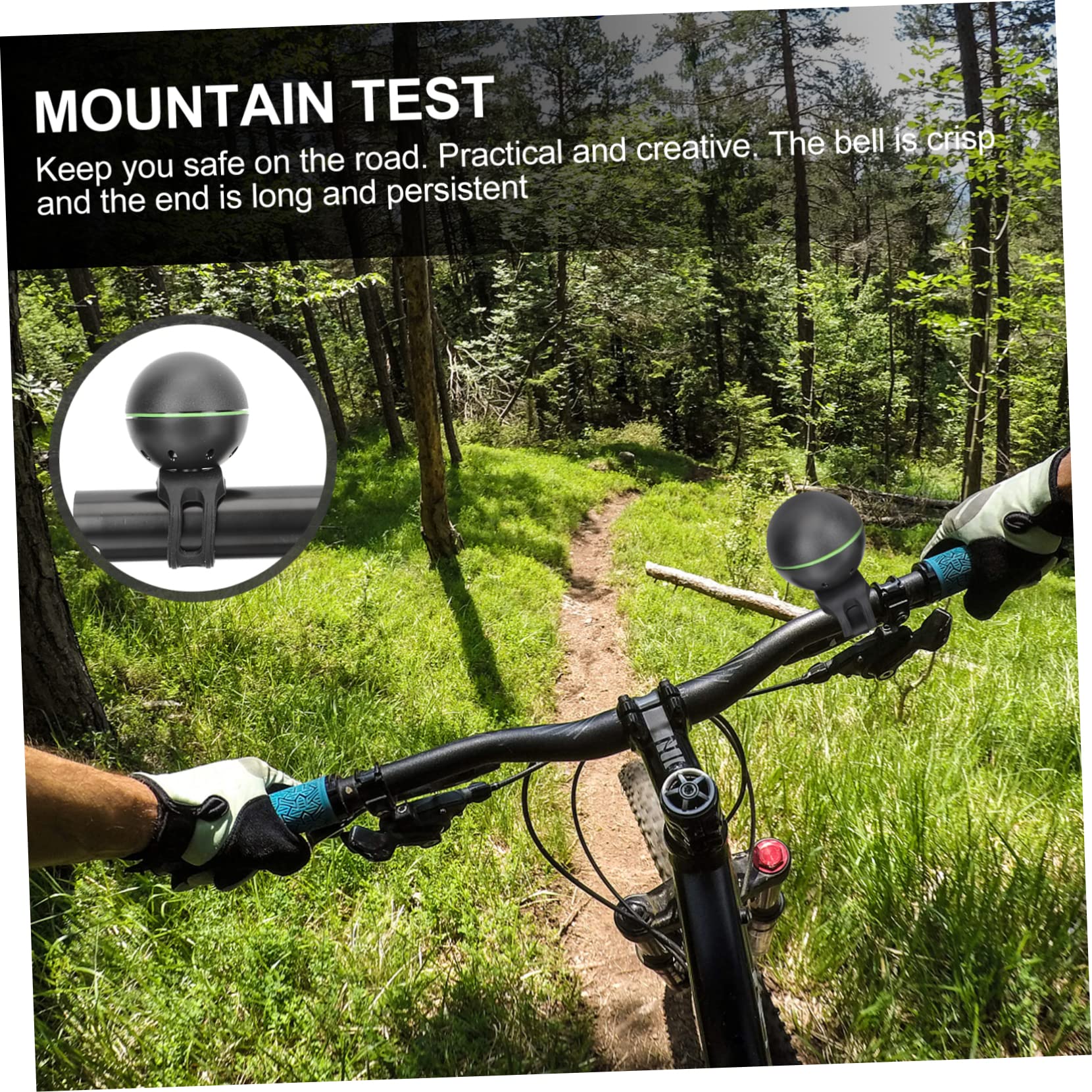 Yardwe 5pezzi Bicicletta Elettronica Con Campanello Super Forte Da Campanello Per Bici Facile Da Installare Adatto Per Mountain Bike e Scooter Elettrici