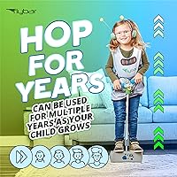 Vista 6 de Flybar My First Foam Pogo Jumper para niños, divertido y seguro Pogo Stick para niños pequeños, espuma duradera y puente elástico para edades de 3