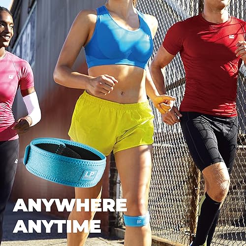 Miniatura 5 de LP SUPPORT Correa de rótula  Soporte de tendón  Alivio del dolor de rodilla  Correr, sentadillas, fútbol, tenis, baloncesto, squash, hombres y