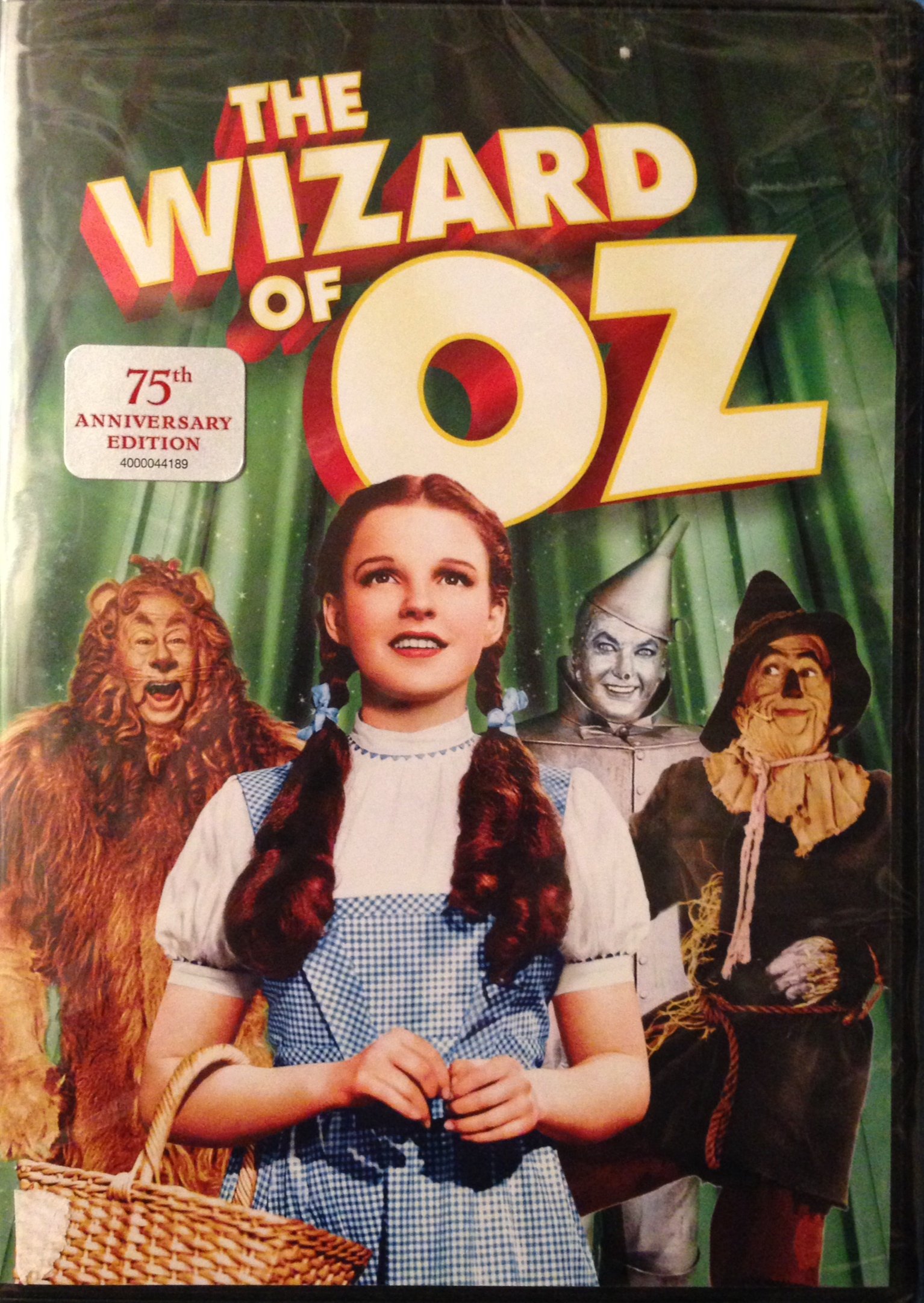 DVD Le Magicien d'Oz édition 75e anniversaire film culte de 1939 avec Judy Garland