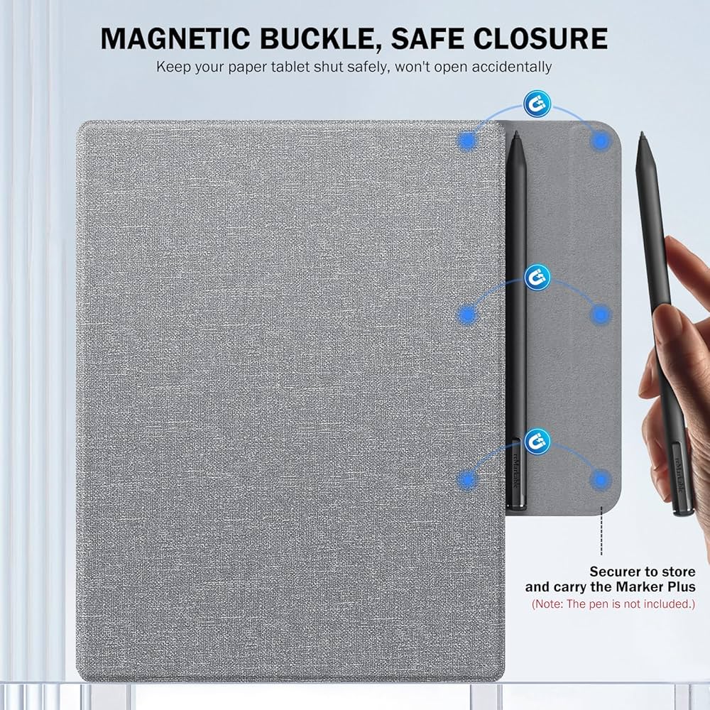 Amazon.com: MoKo Case for Remarkable 2 Tablet, Ultra-Thin Magnetic