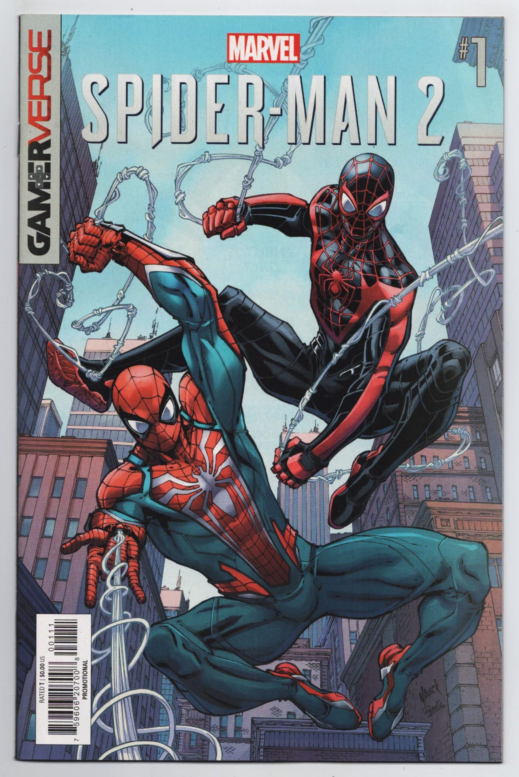 Spider-Man 2#1 Gameverse Promo | 1st App Hood (Marvel, 2023) NM