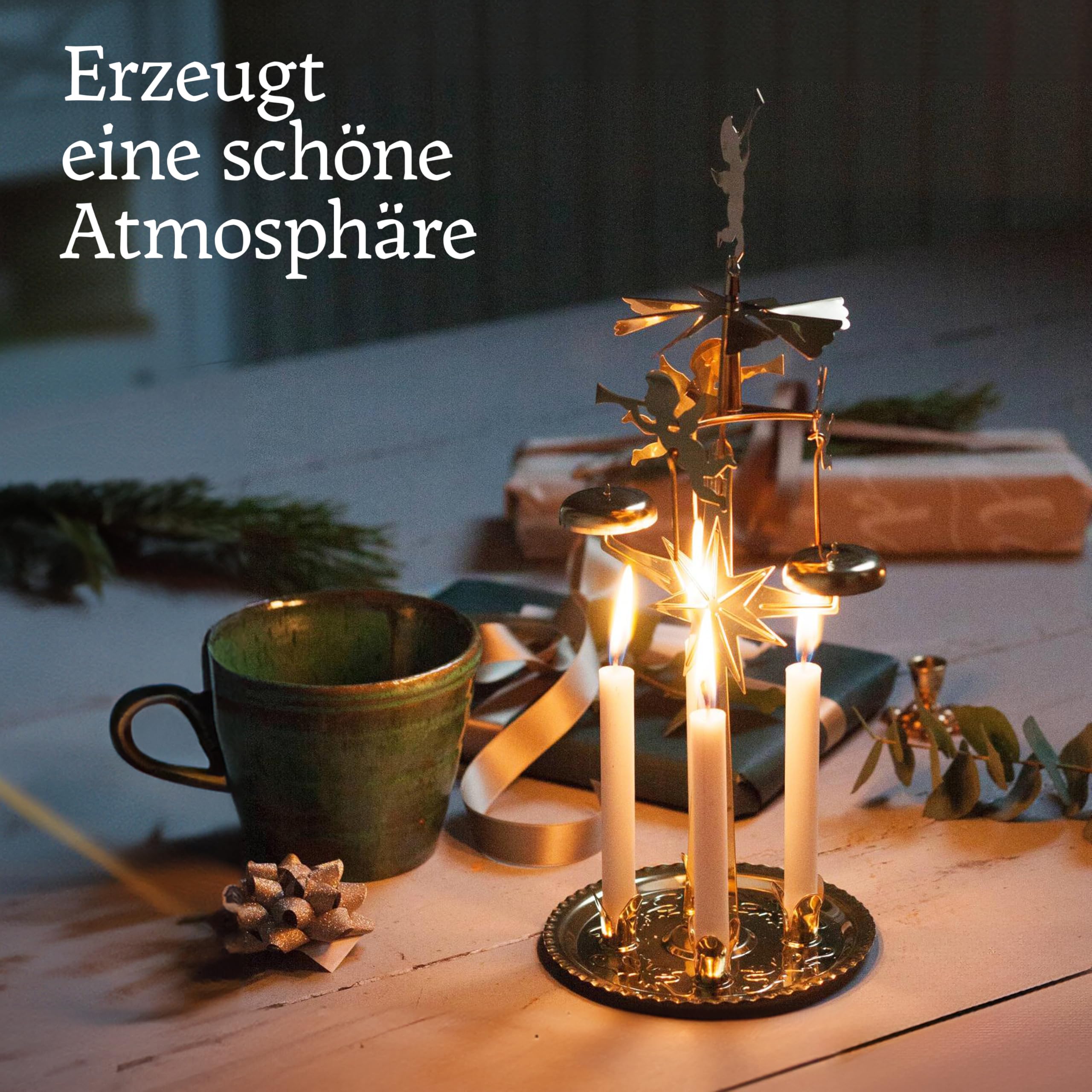 Knox Carillon Lumineux Décoratif Vintage - Bougeoir En Métal