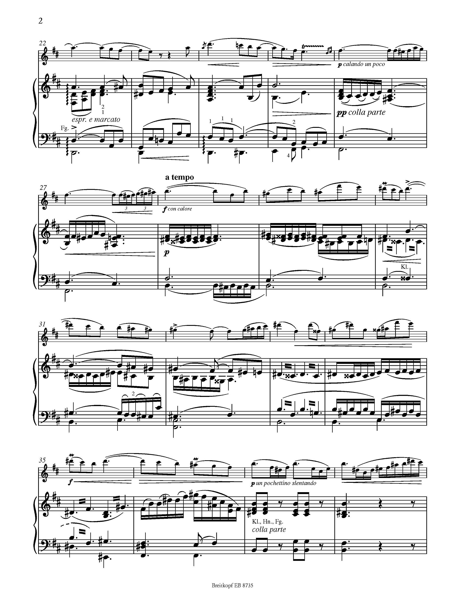 Concert d op.283 flute traversiere