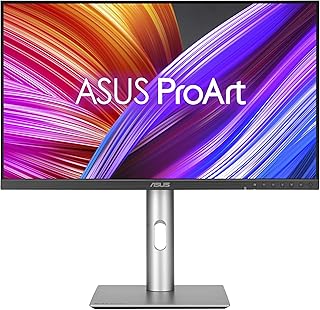 ASUS ProArt Display PA24ACRV Monitor profissional de 23,8 polegadas, IPS, QHD (2560 x 1440), 95% DCI-P3, RUNFALE<2, USB-C, VESA DisplayHDR 400, VESA MediaSync, suporte ergonómico, S. ostenibilidade
