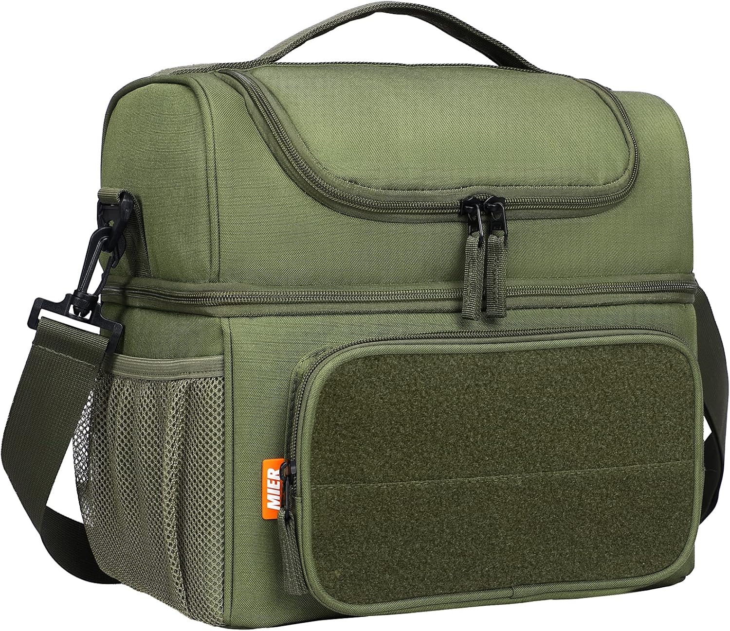 Buy MIER Insulated Lunch Box for Men, Double Decker Lunch Bag Coolers