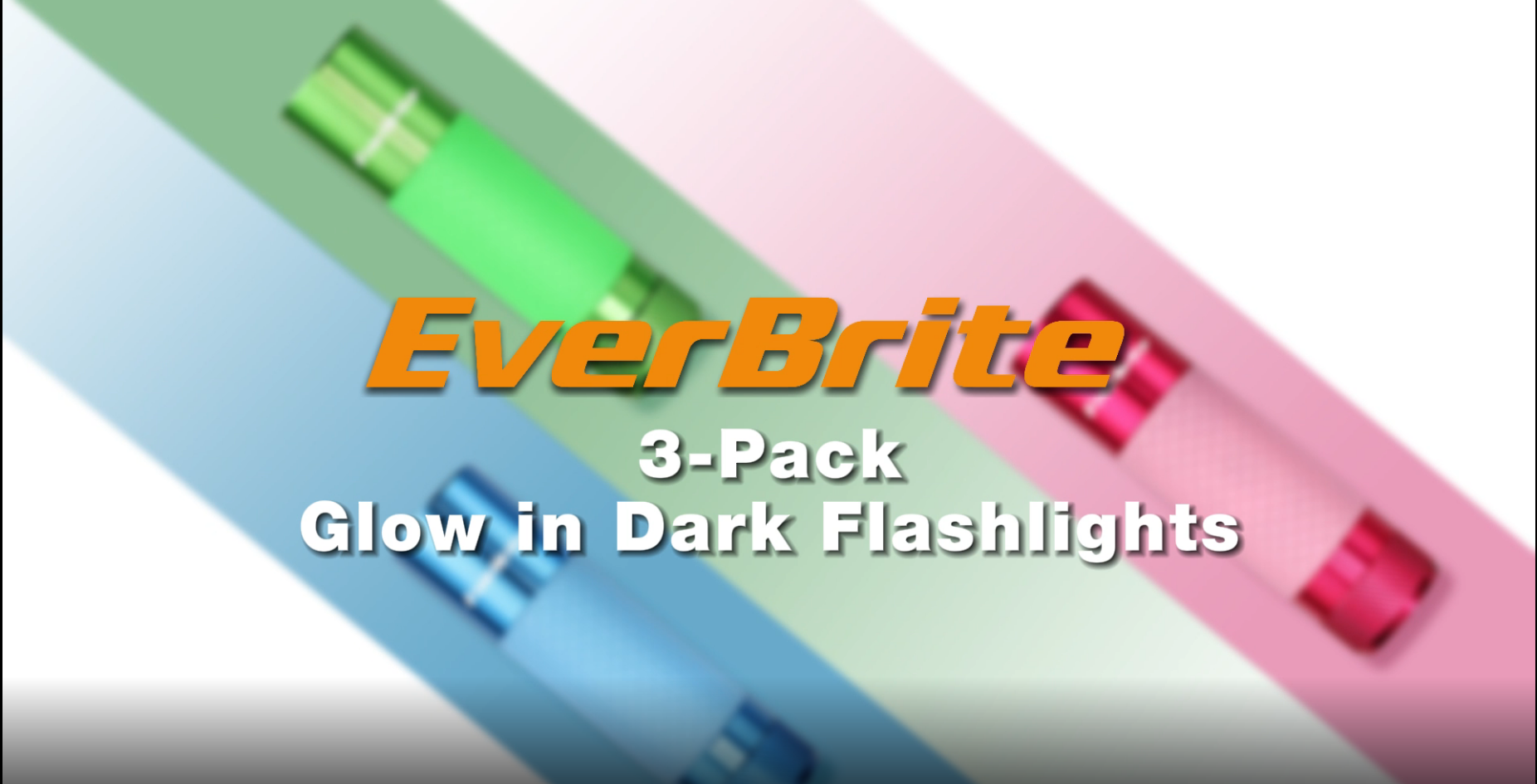 Amazon.com: EverBrite 3-Pack Mini Flashlights, Glow in Dark