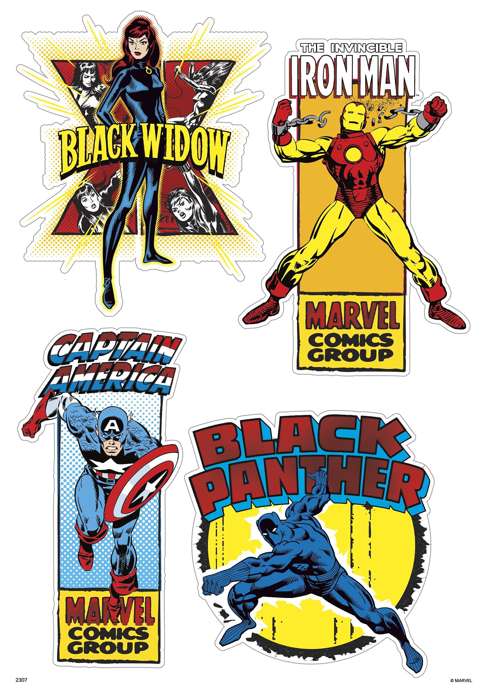 Amazon.com: Marvel Super Heroes - Device Decals : Toys & Games