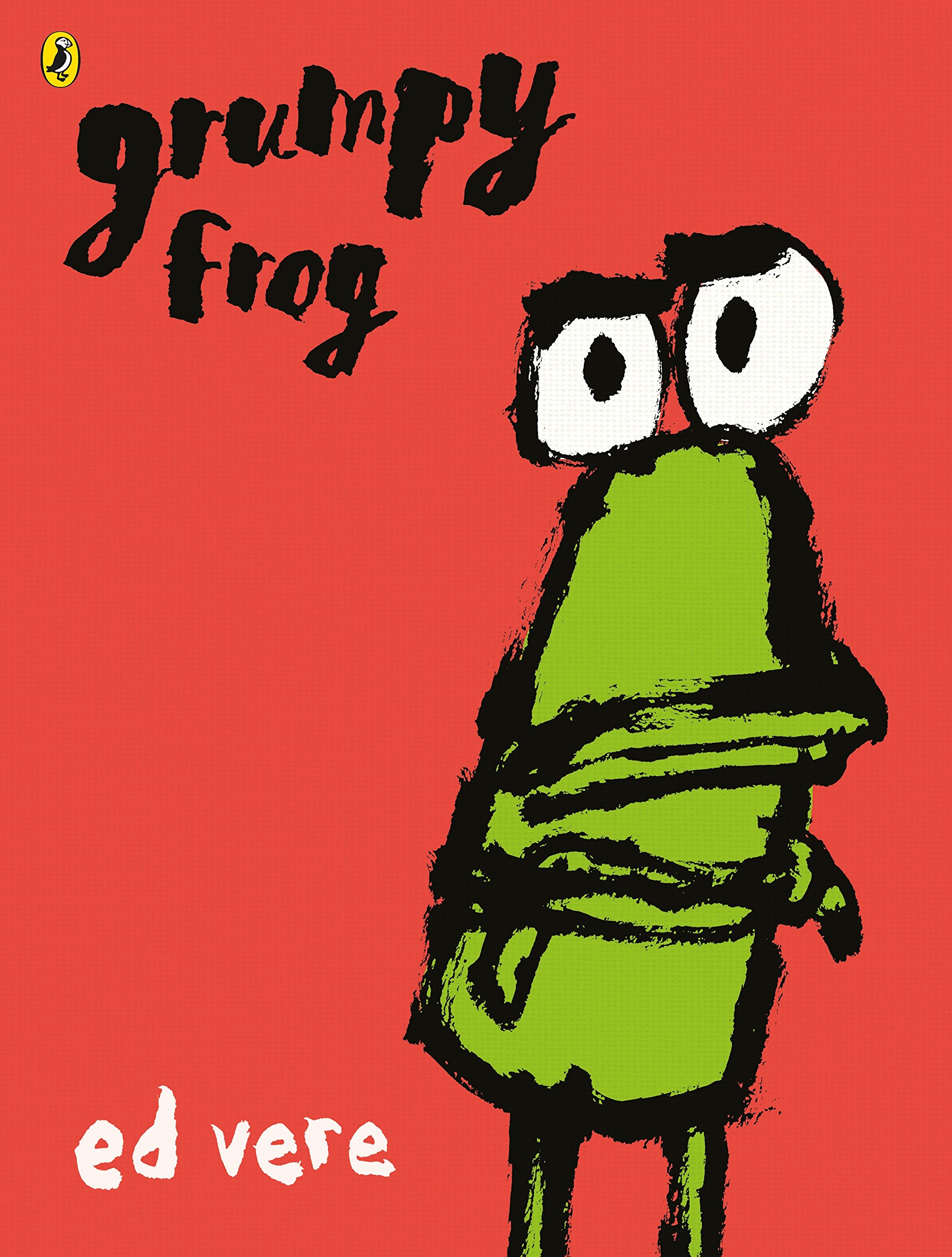 Grumpy Frog By Ed Vere