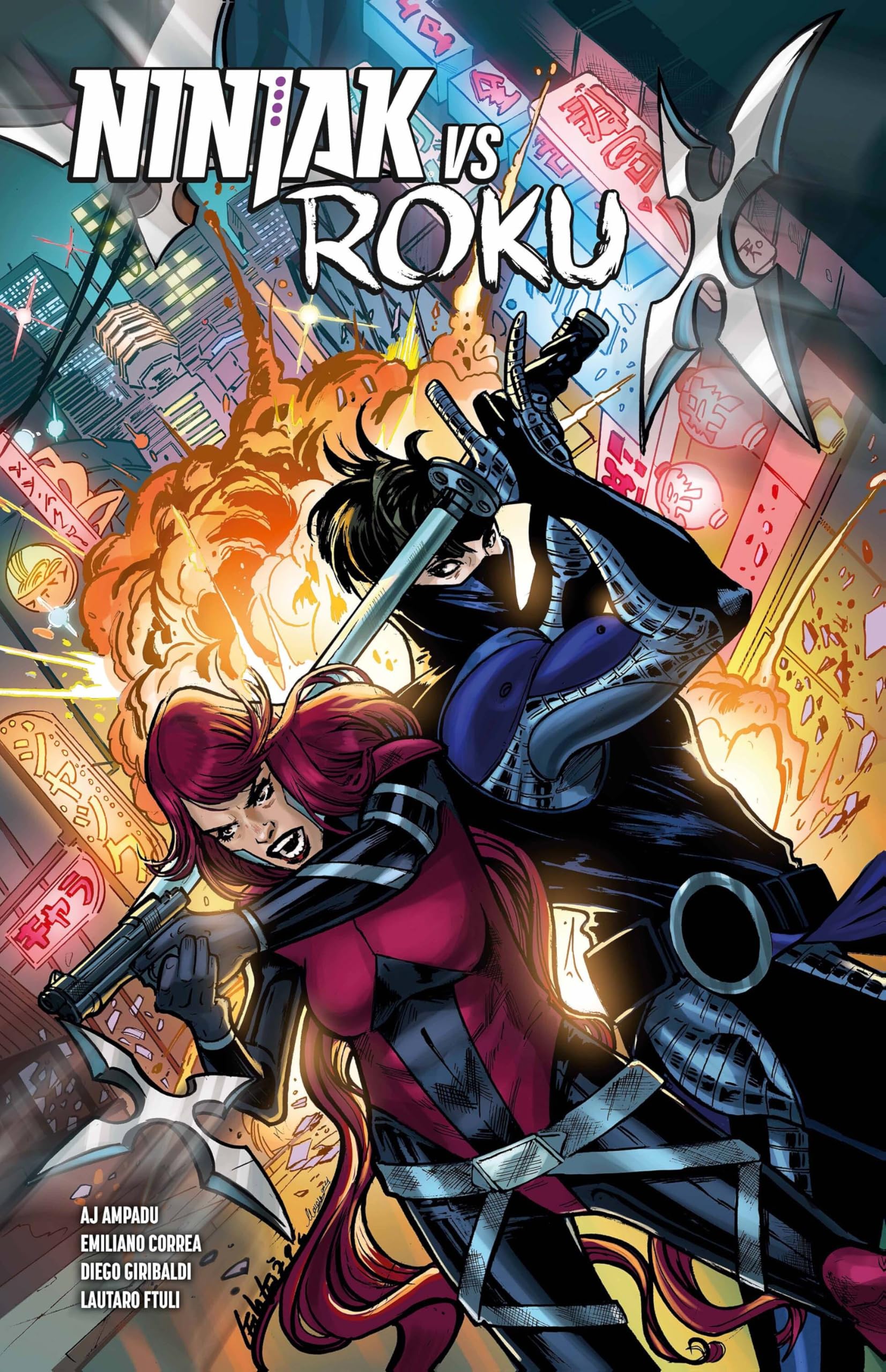 Ninjak vs roku -  Ampadu - Bliss Comics - cartonné - Comics