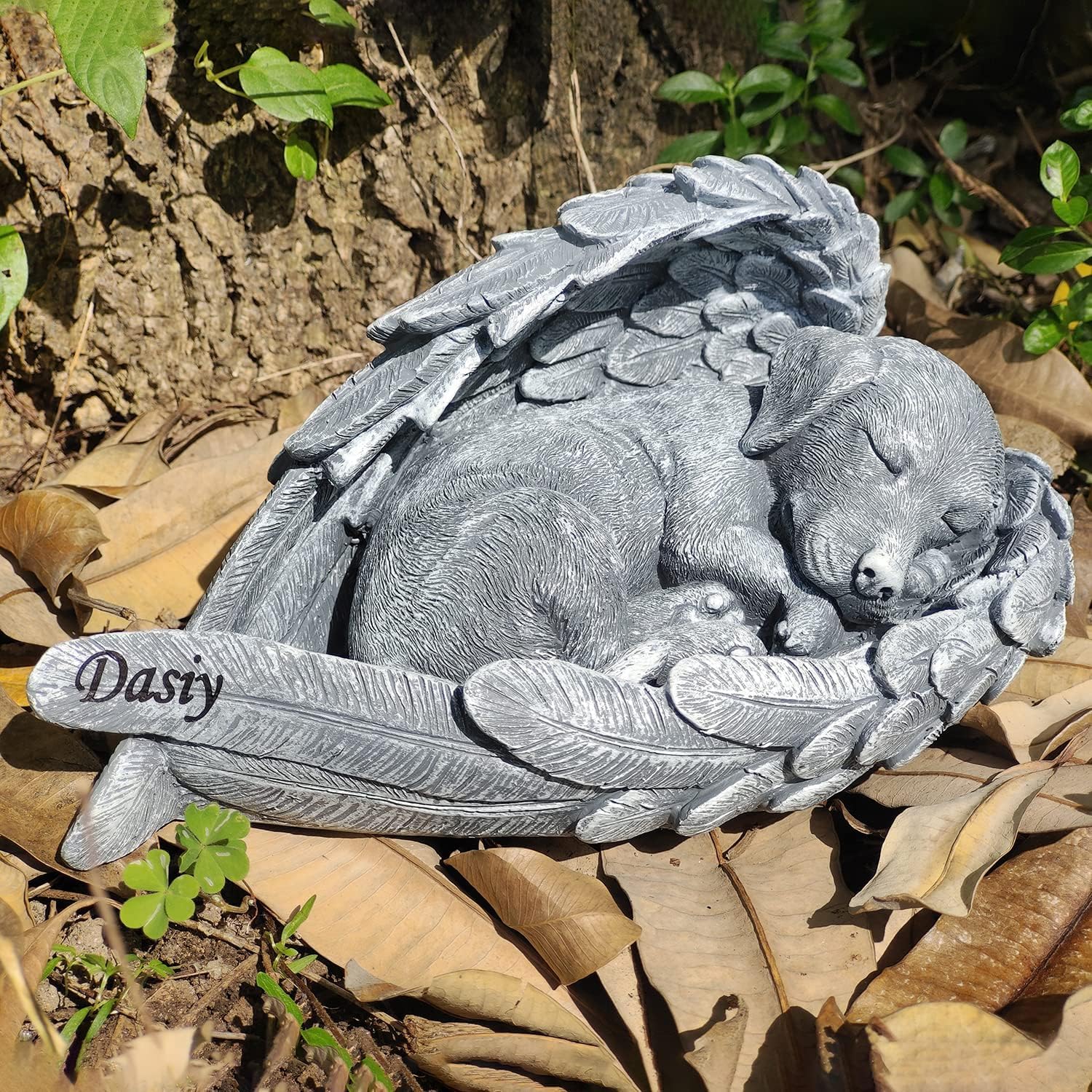 JvFbjLF Piedra Conmemorativa for Perros Personalizada como tributo