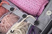 Vista 6 de ArtBin Needleworks - Bolsa de proyecto gris