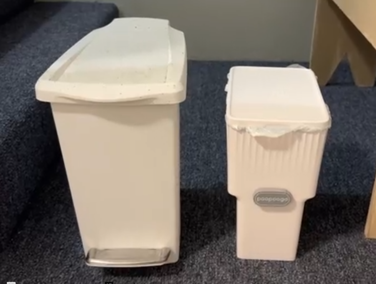 Trash Can For Cat Litter Kathson Cat Litter Trash Can With Press