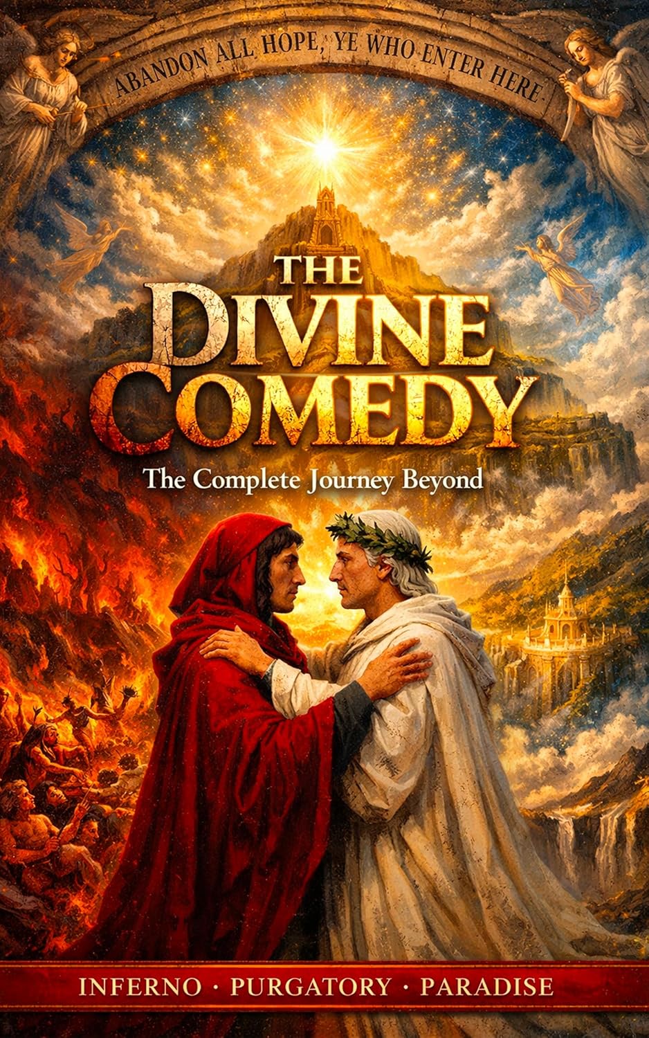 The Divine Comedy: The Complete Journey: Dante's Divine Comedy in Modern Language — Complete Edition      Kindle Edition