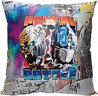 Vista 10 de Northwest Almohada Transformers, 18" x 18", Autobot Shield