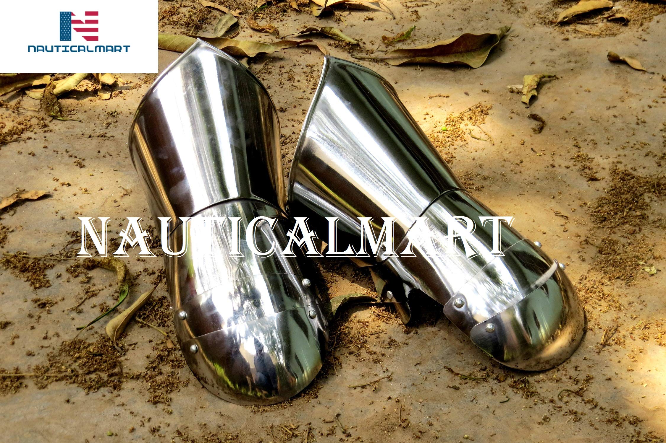 NauticalMart Medieval Functional Gauntlets Metal Armor Hand Pair Halloween Costume