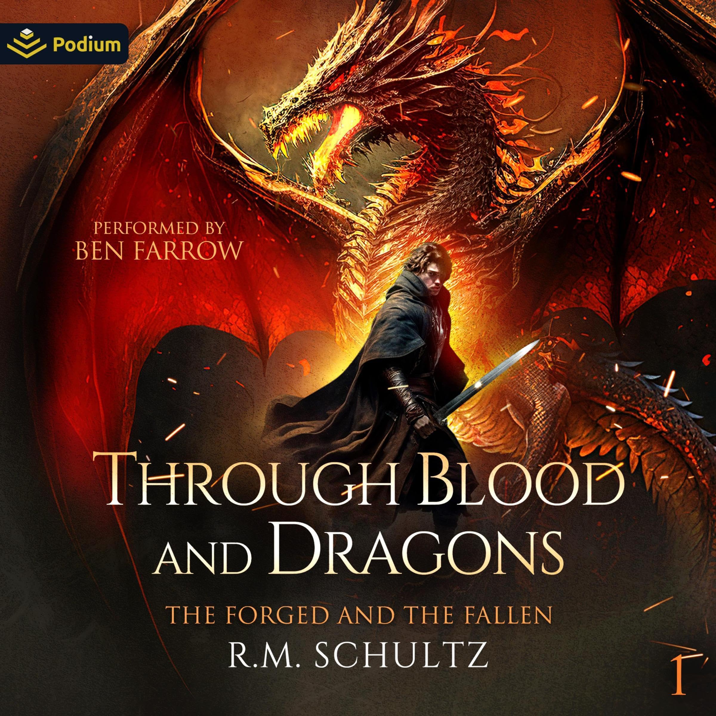 Cover art for Through Blood and Dragons