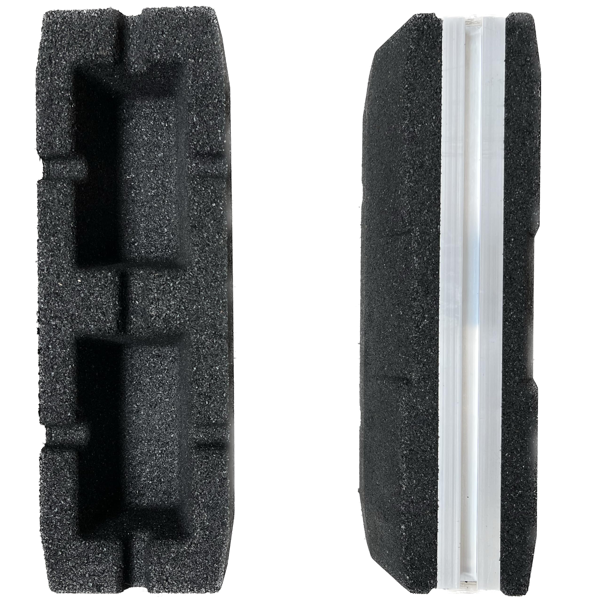 Dämpfungssockel Set 2x 400 mm Antivibrationsfüße für Klimaanlagen Wärmepumpen