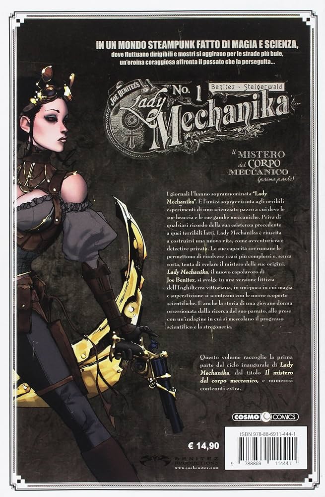美品・稀有・アメコミ Lady Mechanika #1（英語) Benitez Lady