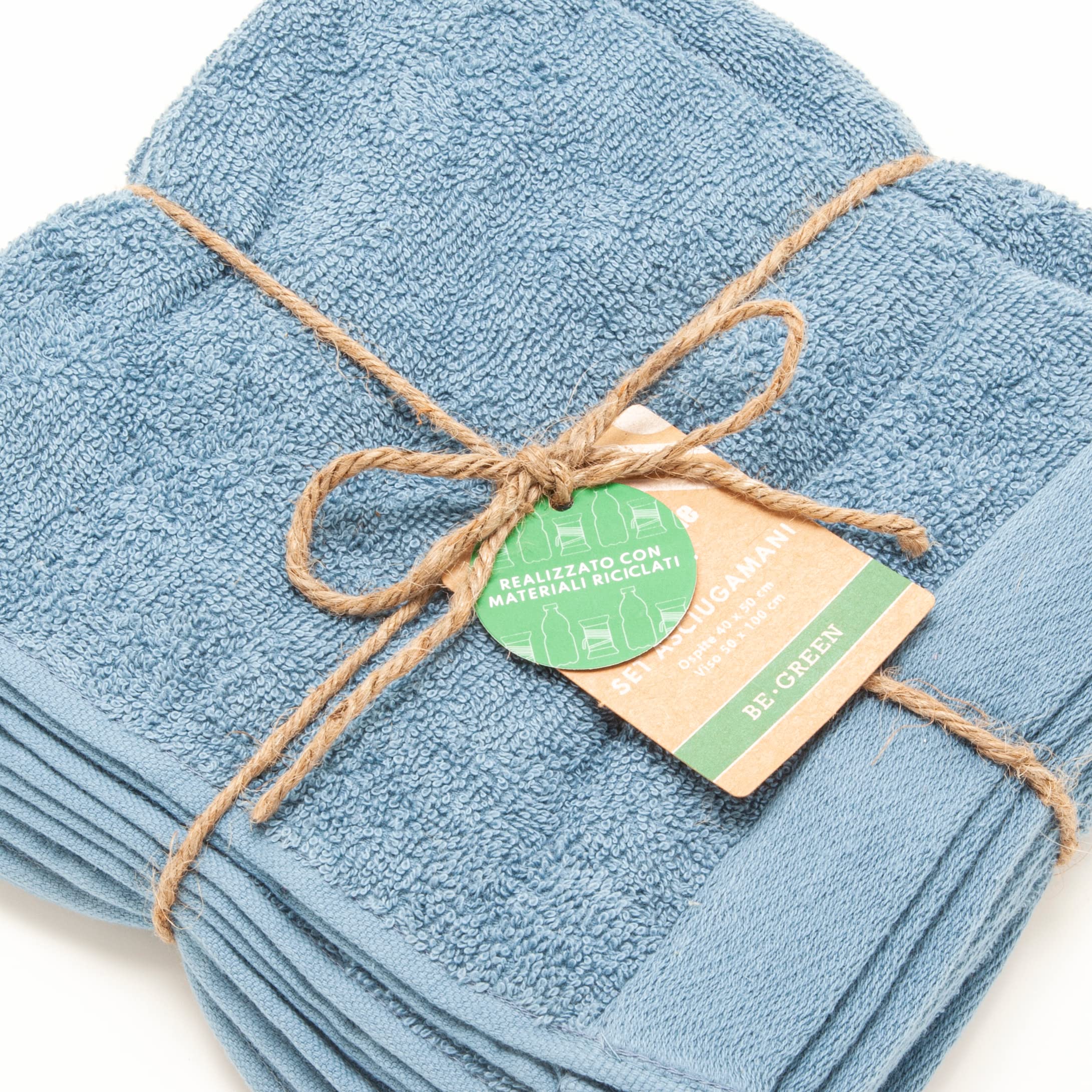 SWEET HOME, Bath Towels and Bidet in OEKO-TEX Certified Cotton Terry and Recycled Yarns - Image 2