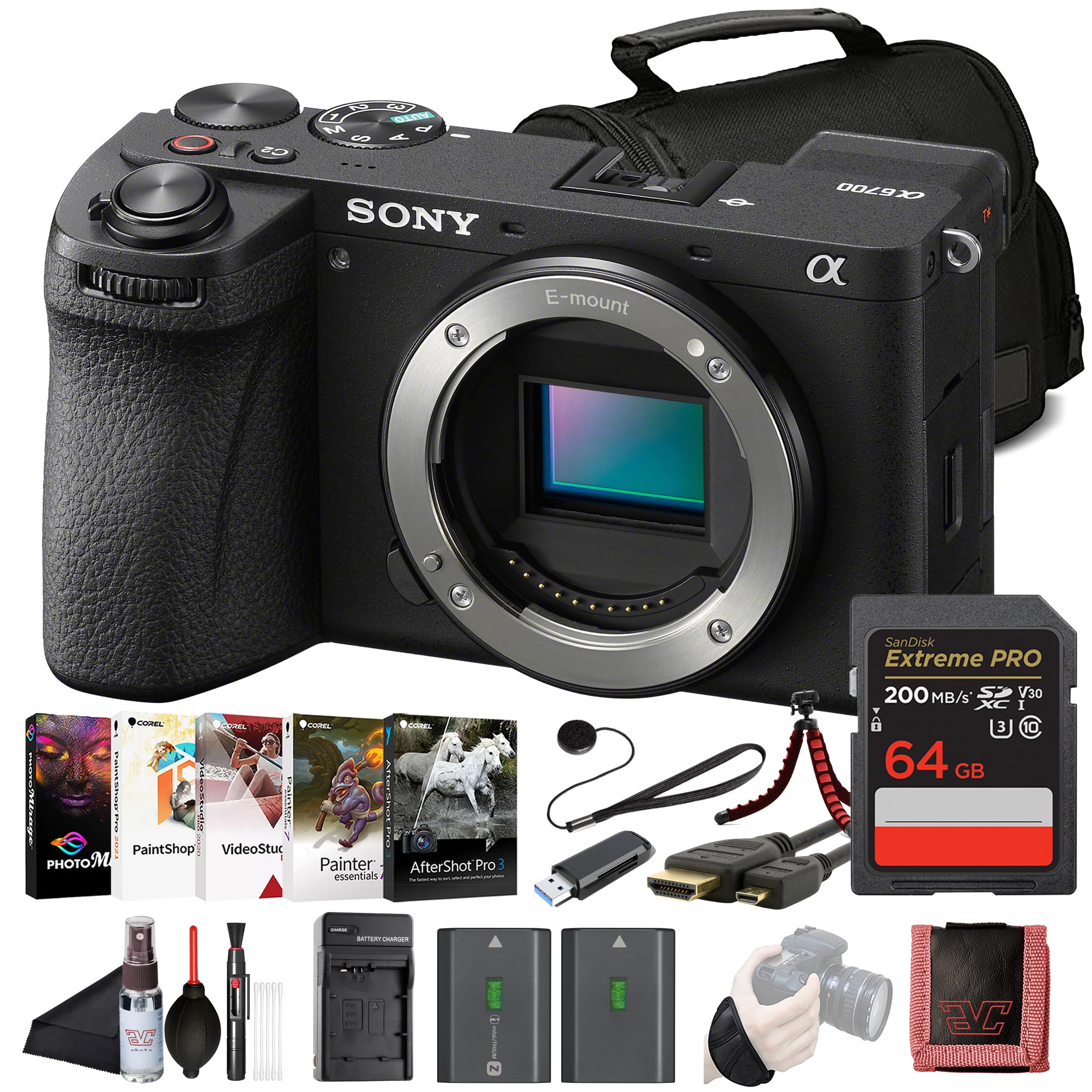 Amazon.com : Sony α6700 APS-C Mirrorless Camera (ILCE-6700
