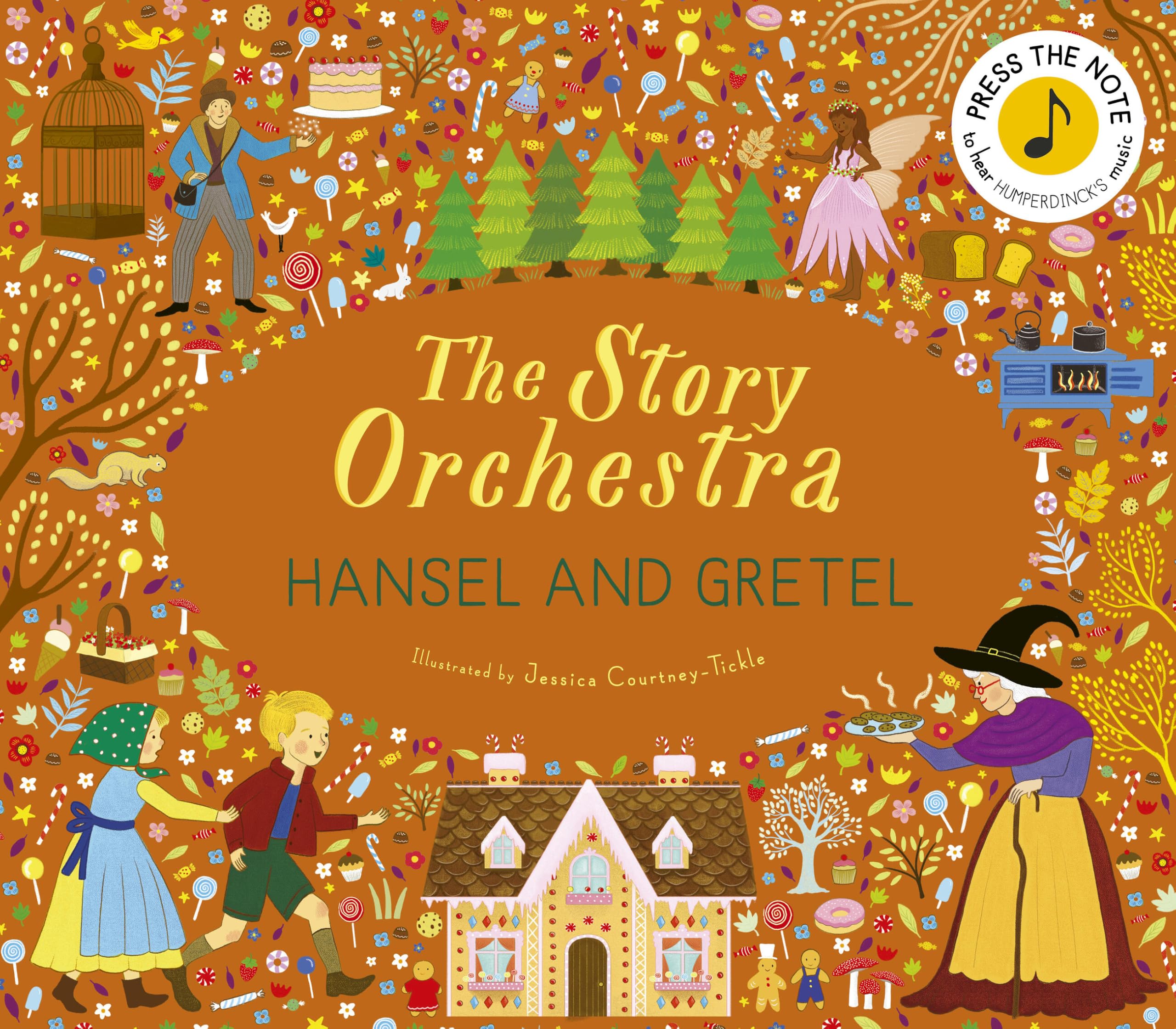 The Story Orchestra: Hansel and Gretel: Press the note to hear Humperdinck's music (11) Hardcover – 4 Sept. 2025