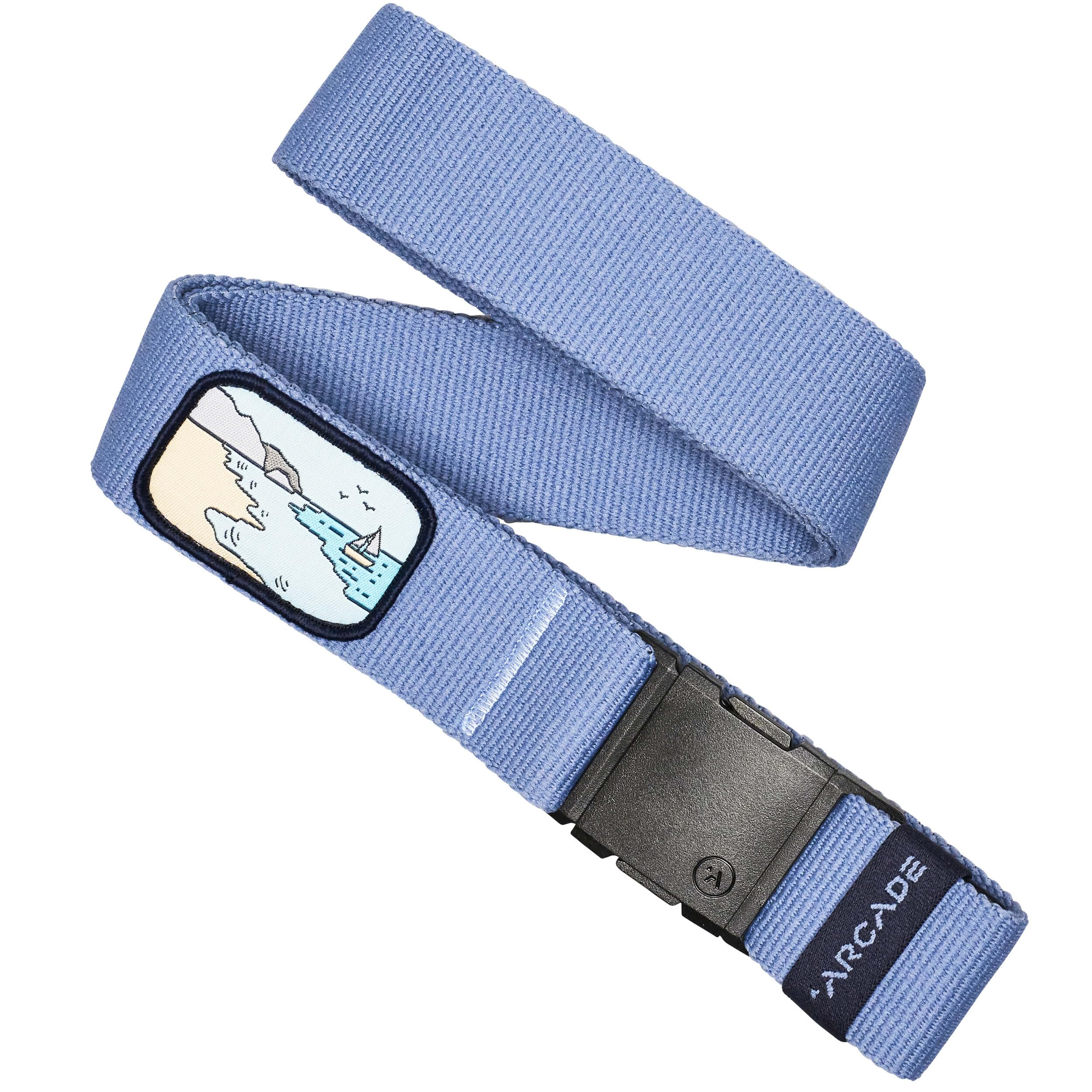 Arcade Earthling A2 Stretch Belt - Sky, One Size