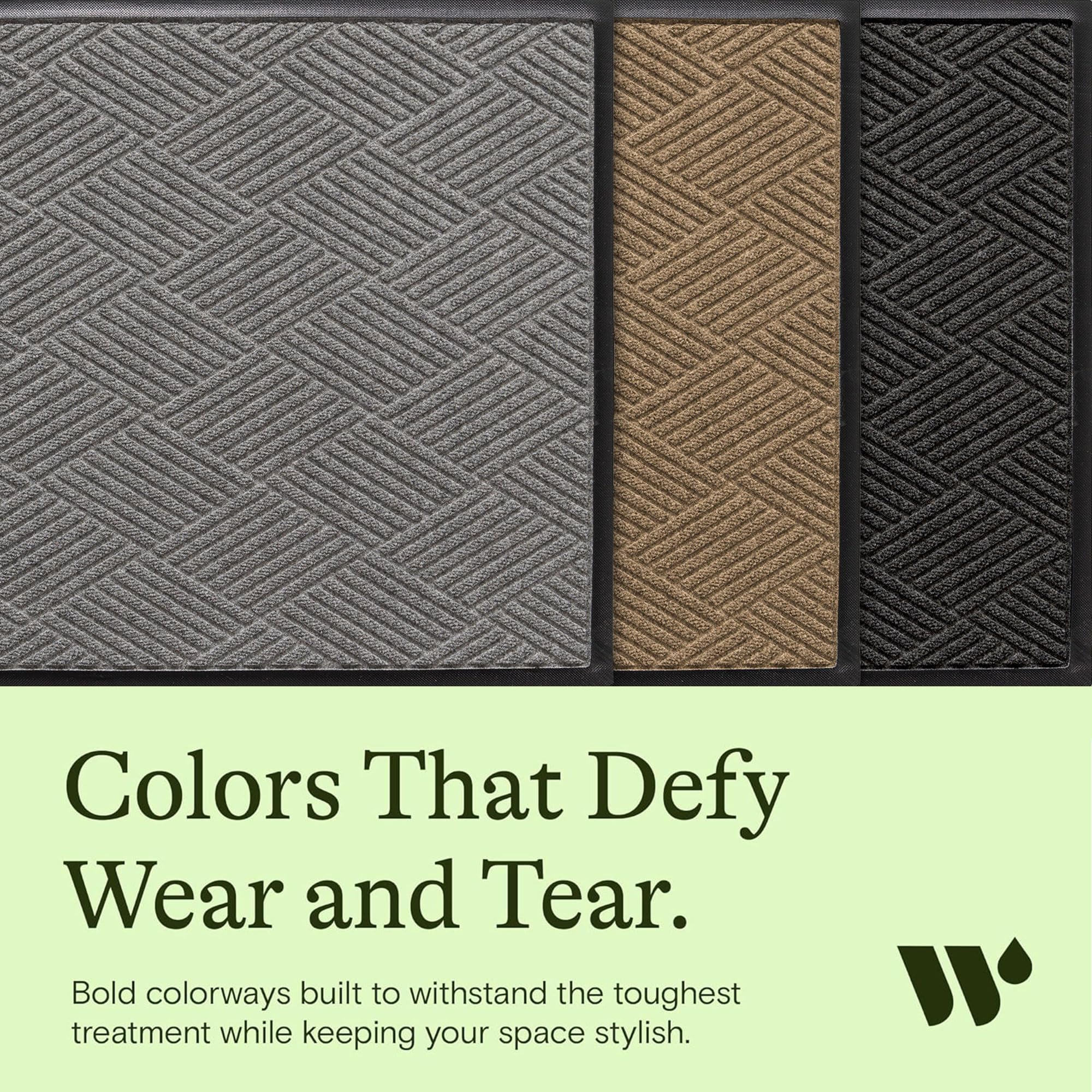 WaterHog Diamonds Front Door Mat - All Weather -9