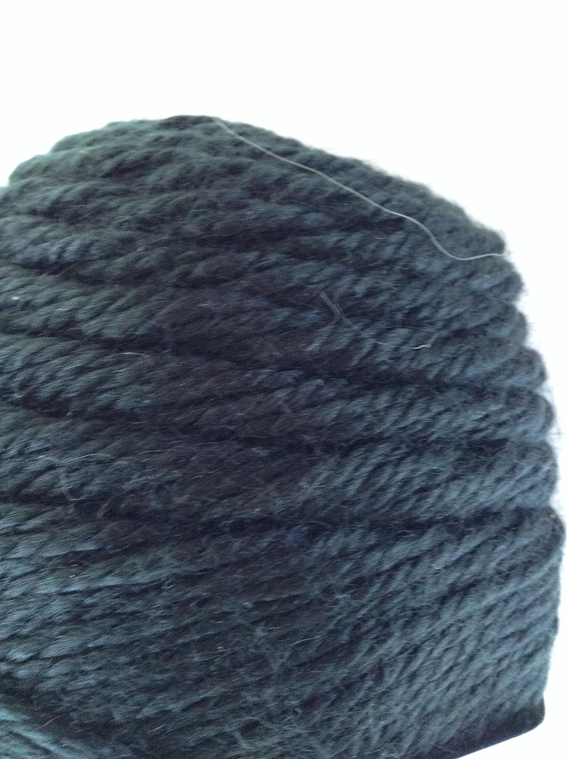 Loops & Threads Soft & Shiny Yarn, 1 Ball, Black, 6 ounces