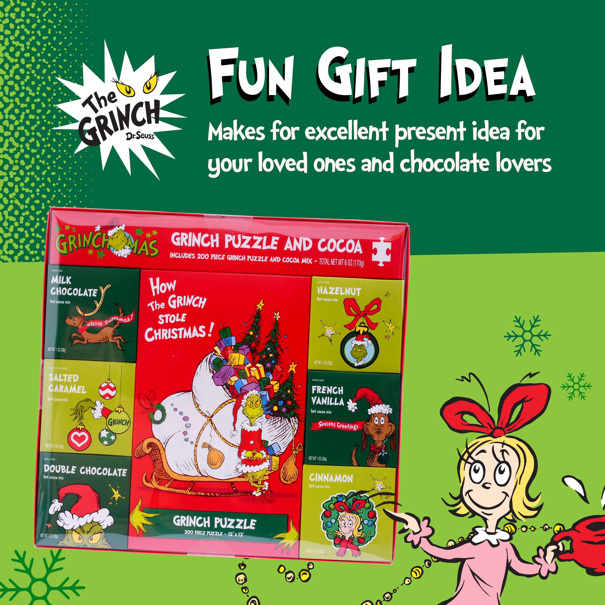 Amazon.com : Ten Acre Gifts Dr Seuss The Grinch Christmas Puzzle
