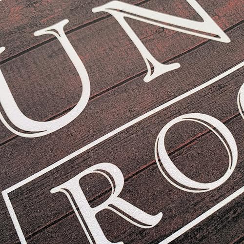 Miniatura 4 de Ukeler - Alfombra antideslizante, antifatiga, para cuarto de lavado, lavadero, baño, cocina, de 20 x 48 pulgadas