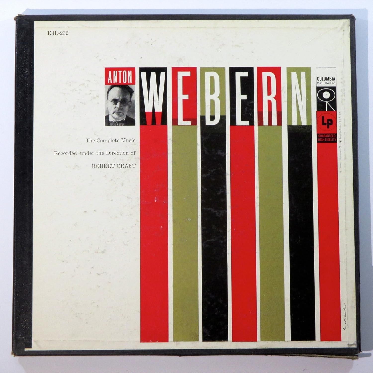 Anton Webern, Robert Craft, Ann (Percussion), Leonard Stein