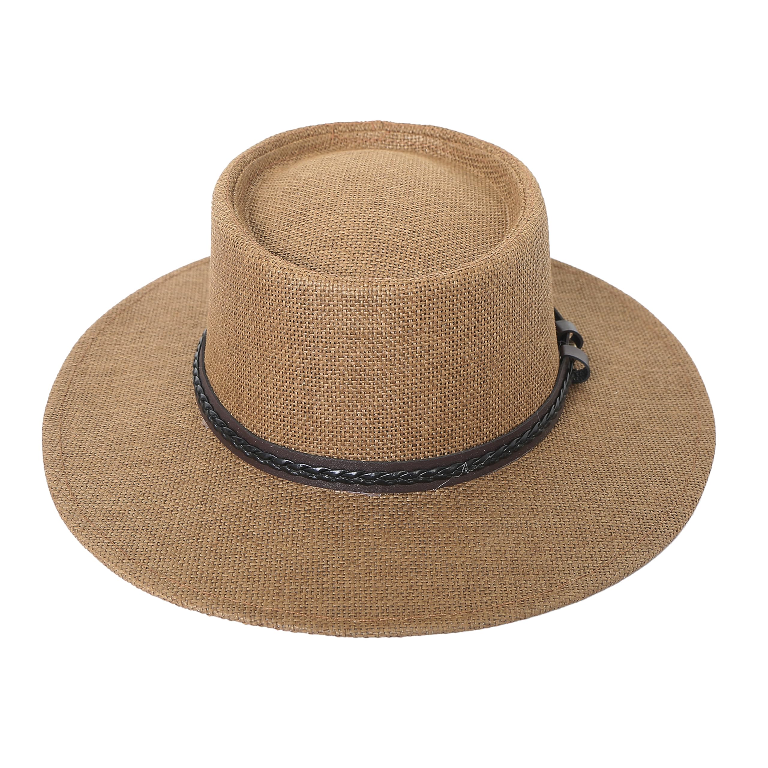 Panama Hat for Men, Wide Brim
