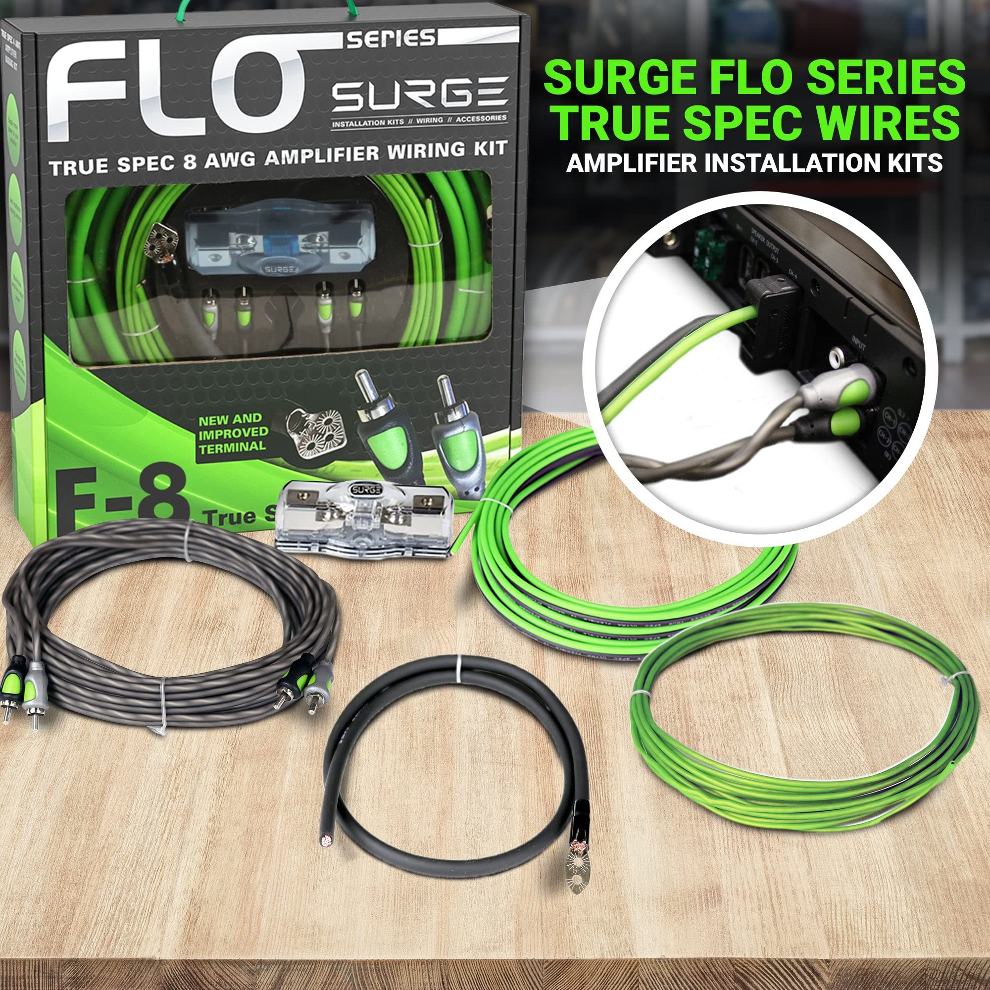 5 Metros, 800W, Con RCA Y Fusible 60A, Audio Tech Direct - Foto 7