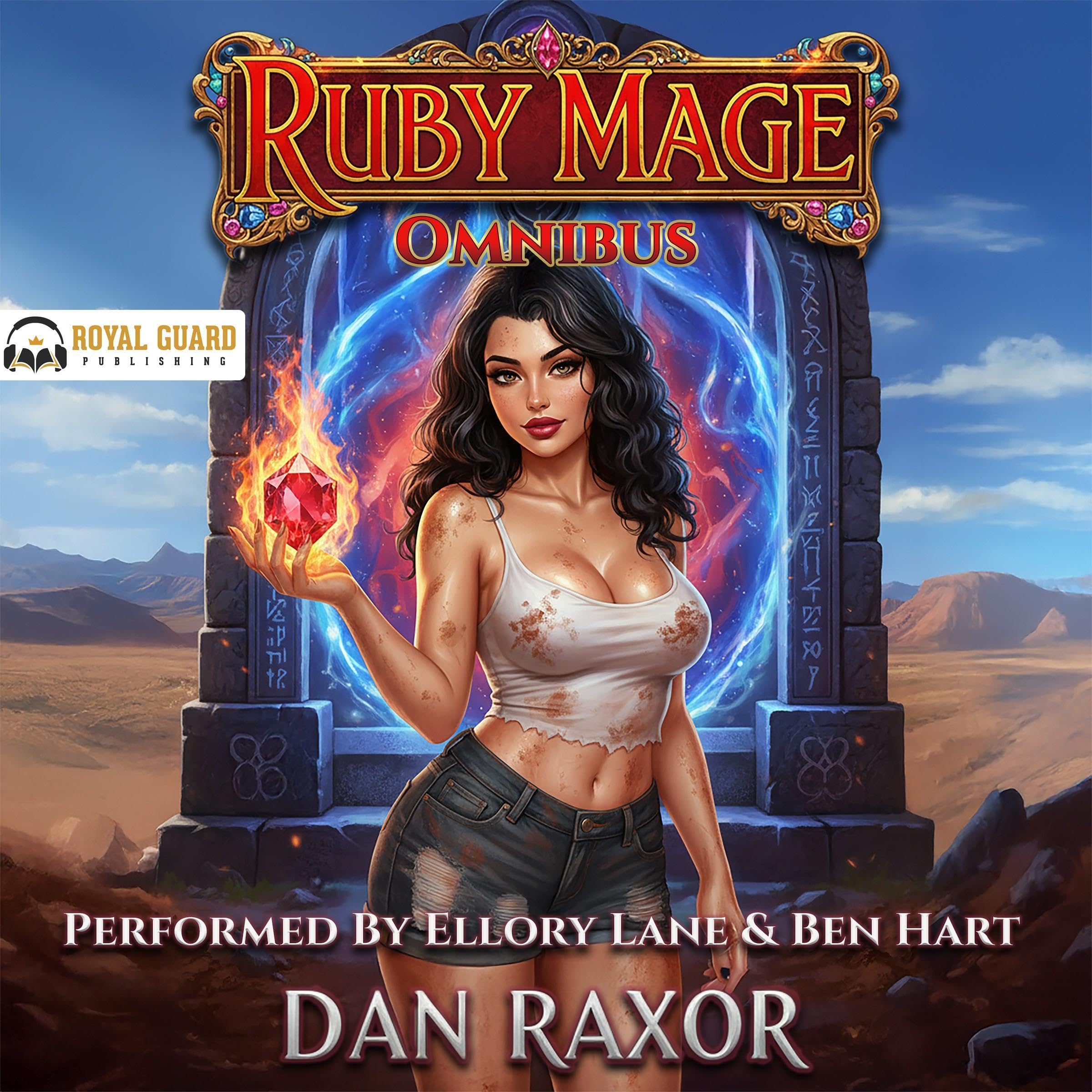 Cover art for Ruby Mage Omnibus