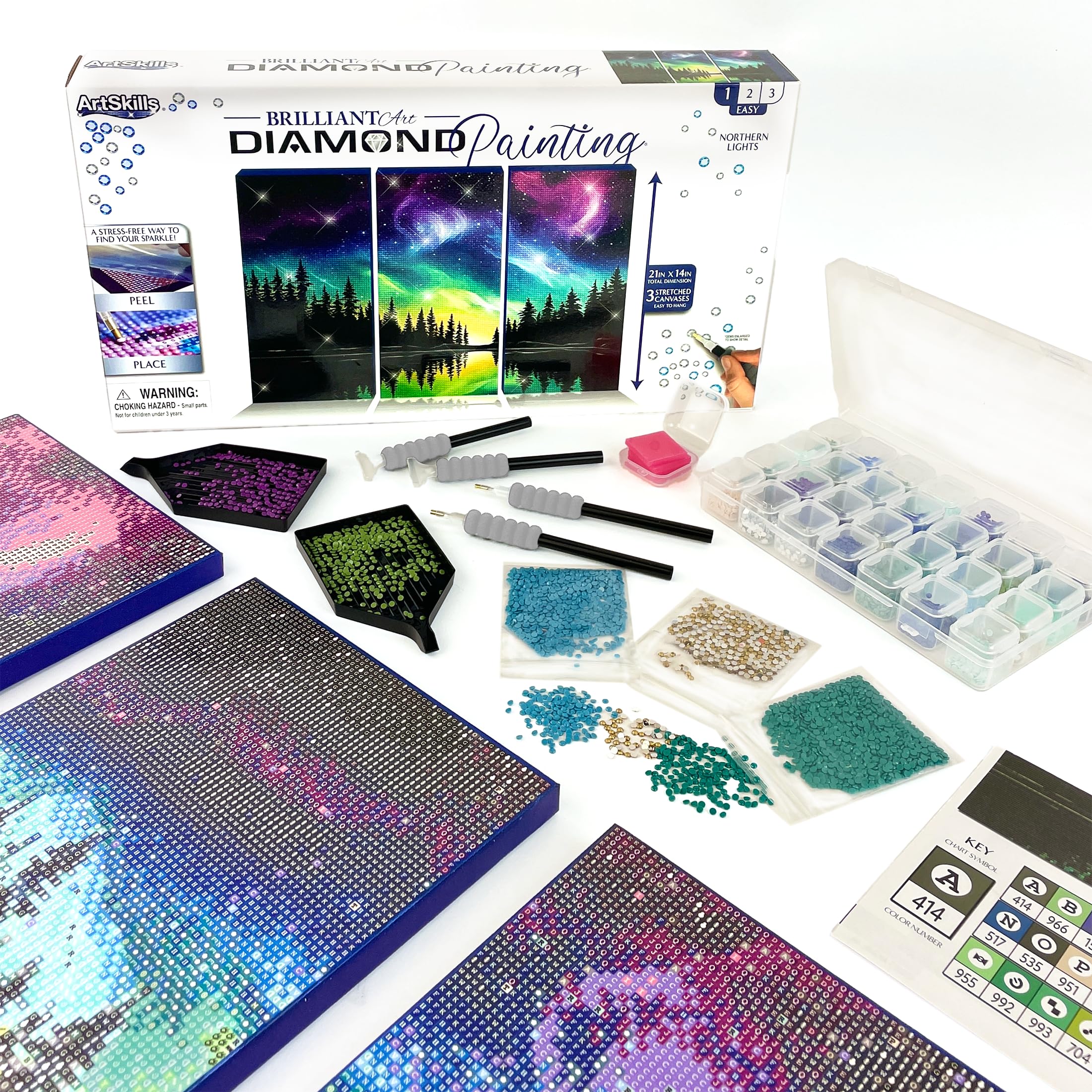 Amazon.com: ArtSkills Diamond Painting Kit, Diamond Art Ready to
