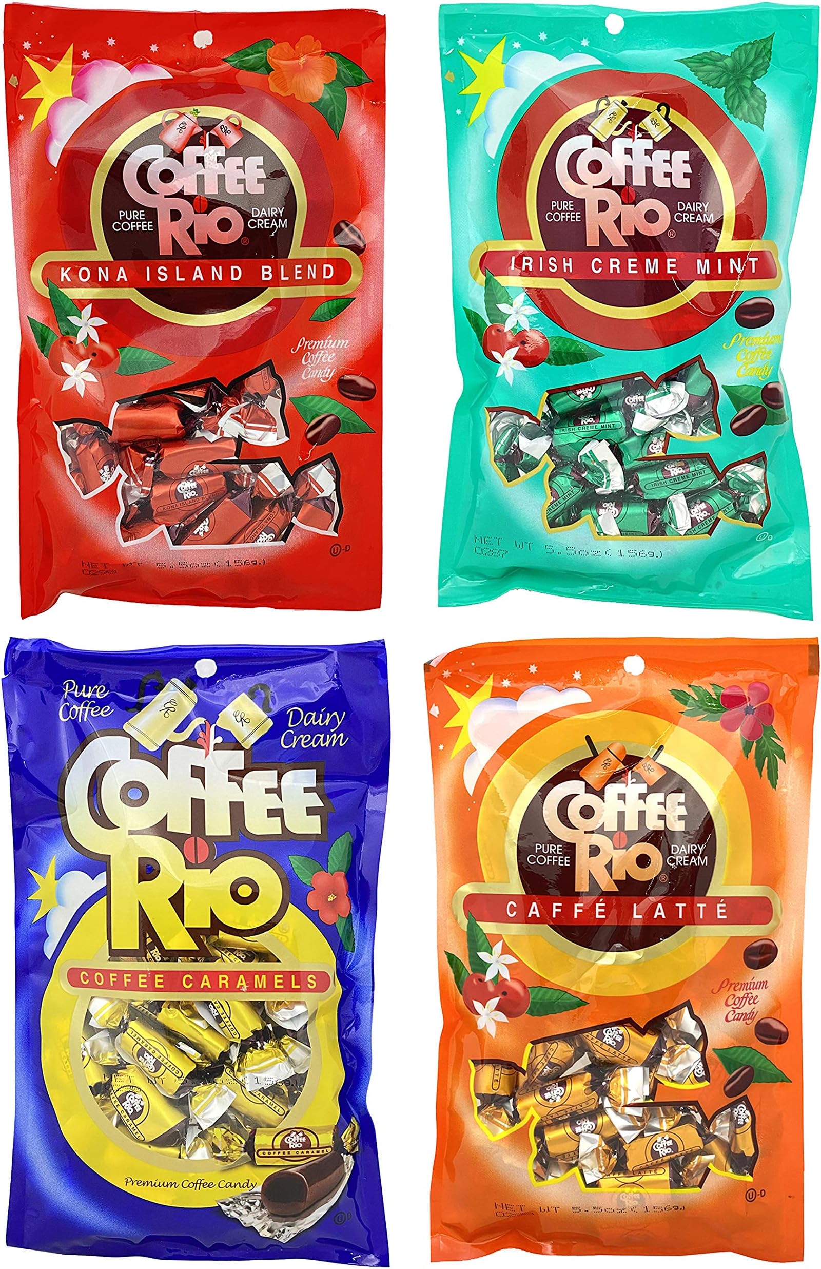 Coffee Rio Bulk Candy, 3 Pound Bag Individually Wrapped