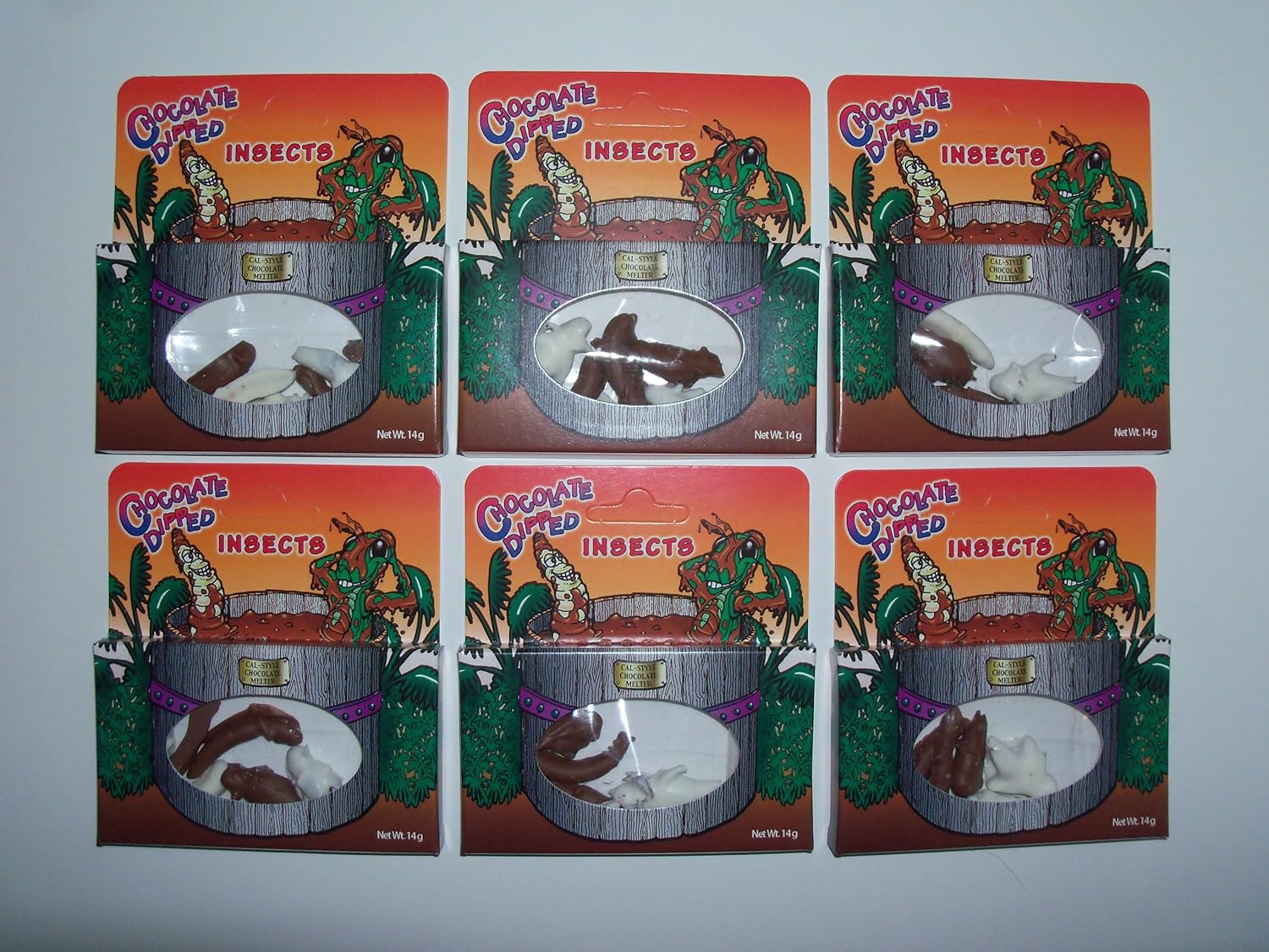 Chocolate Dipped Insects-6 packs