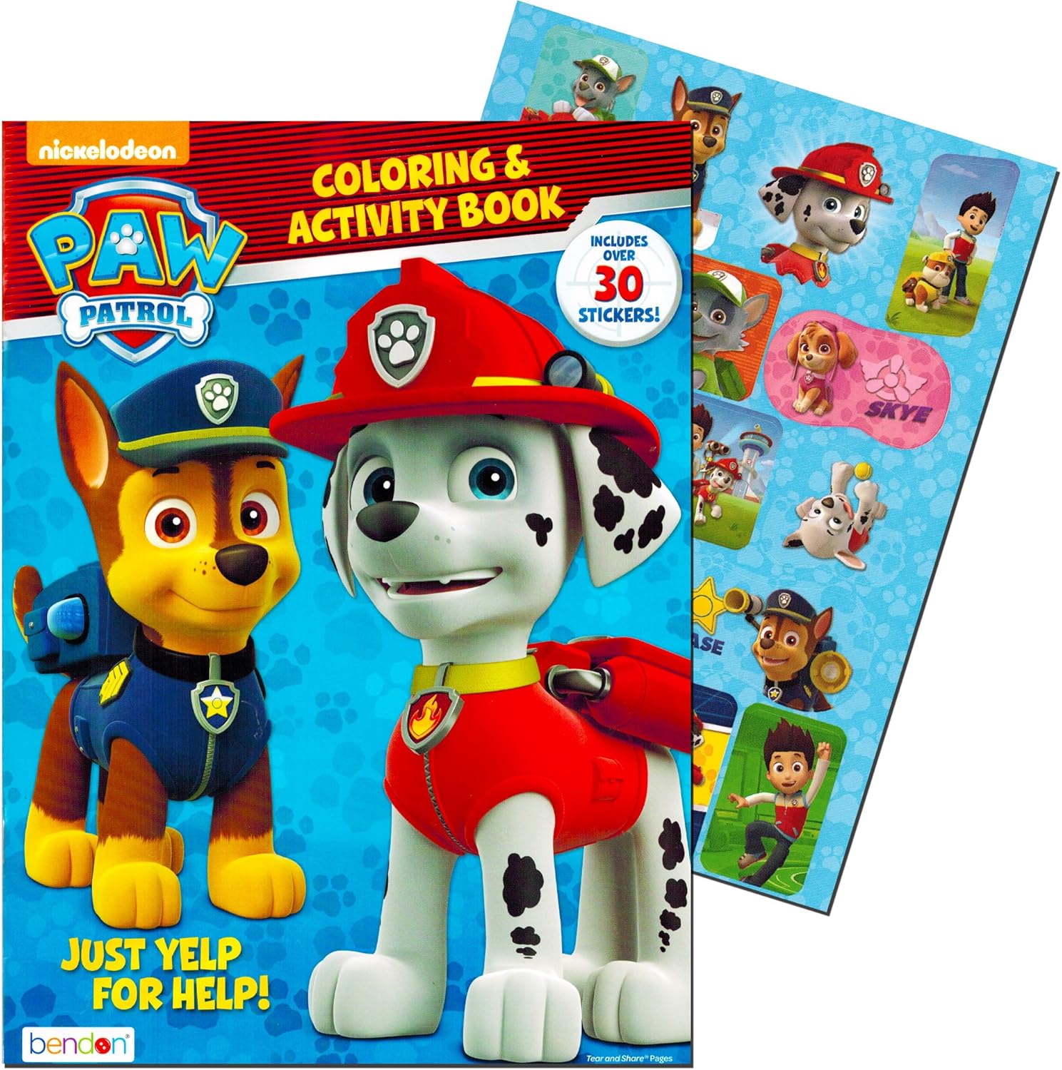 Amazon.com: Paw Patrol Coloring & Activity Book : Toys & Games