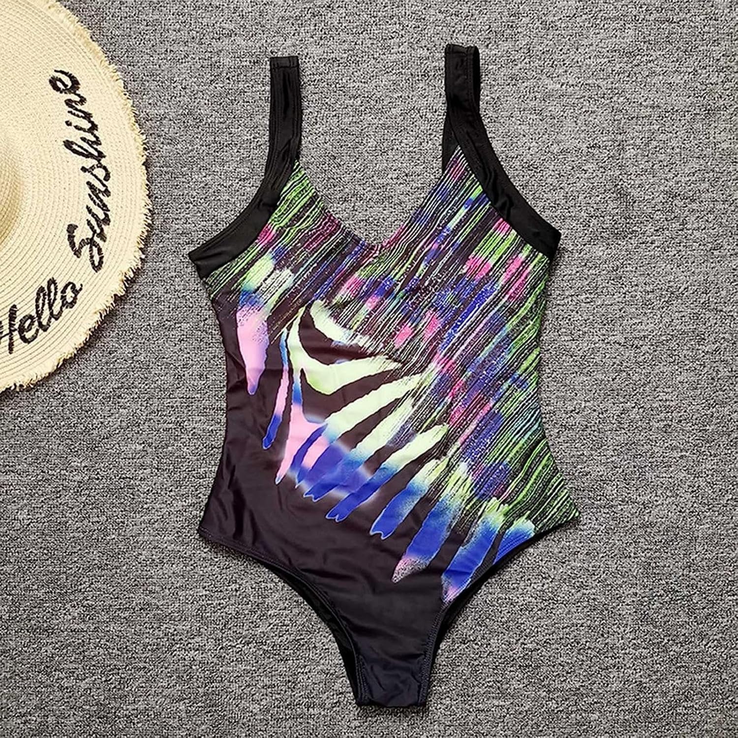 [NOMIMAS] 水着 レディース ワンピース オフショルダー 体型カバー オシャレ カジュアル かわいい 韓国風 スリムフィット