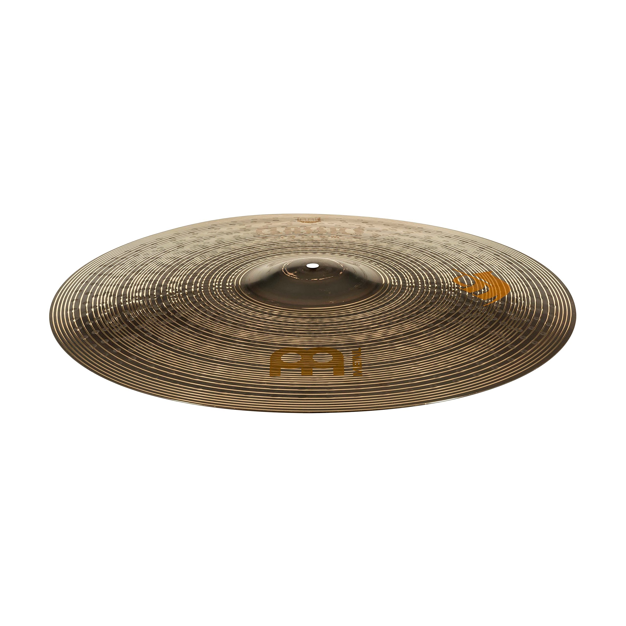 Meinl Cymbals Classics Custom Brilliant Brann Dailor Piatto Ghost Ride 21 pollici (53,34cm) per Batteria - Bronzo B12, Finitura Brillante, Prodotto in Germania (CC21GR)
