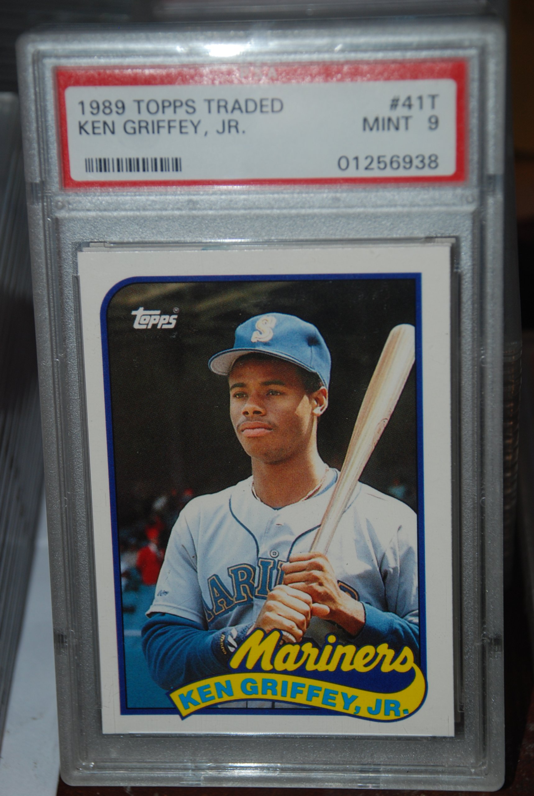 Amazon.com: PSA 9 1989 Topps Traded Ken Griffey Jr Baseball Card