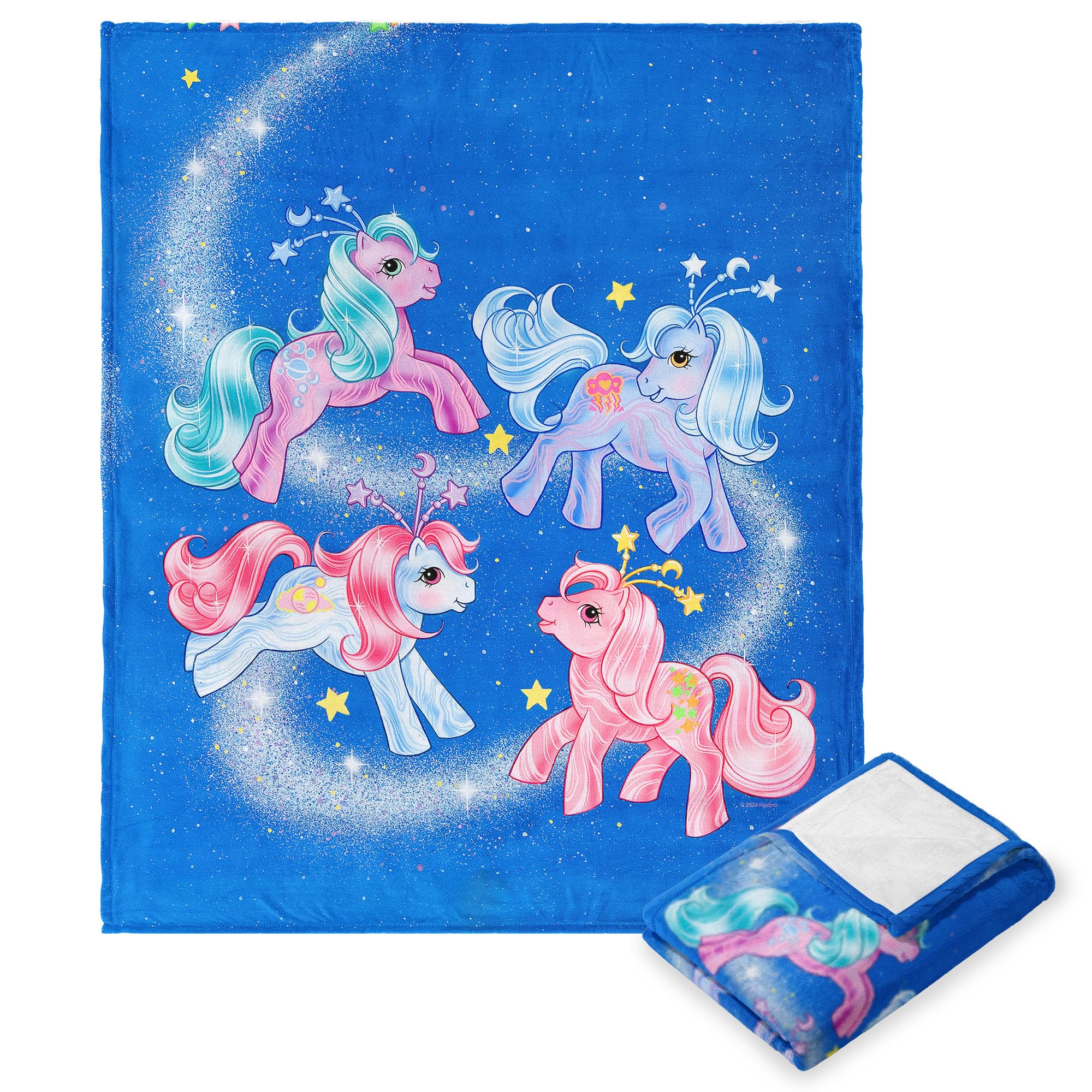 マイリトルポニーふとん ヴィンテージ USAブランケット ケアベア