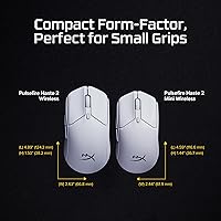 Vista 8 de HyperX Pulsefire Haste 2 Mini - Ratón inalámbrico para juegos para PC compacto y ligero Bluetooth 2.4GHz Negro
