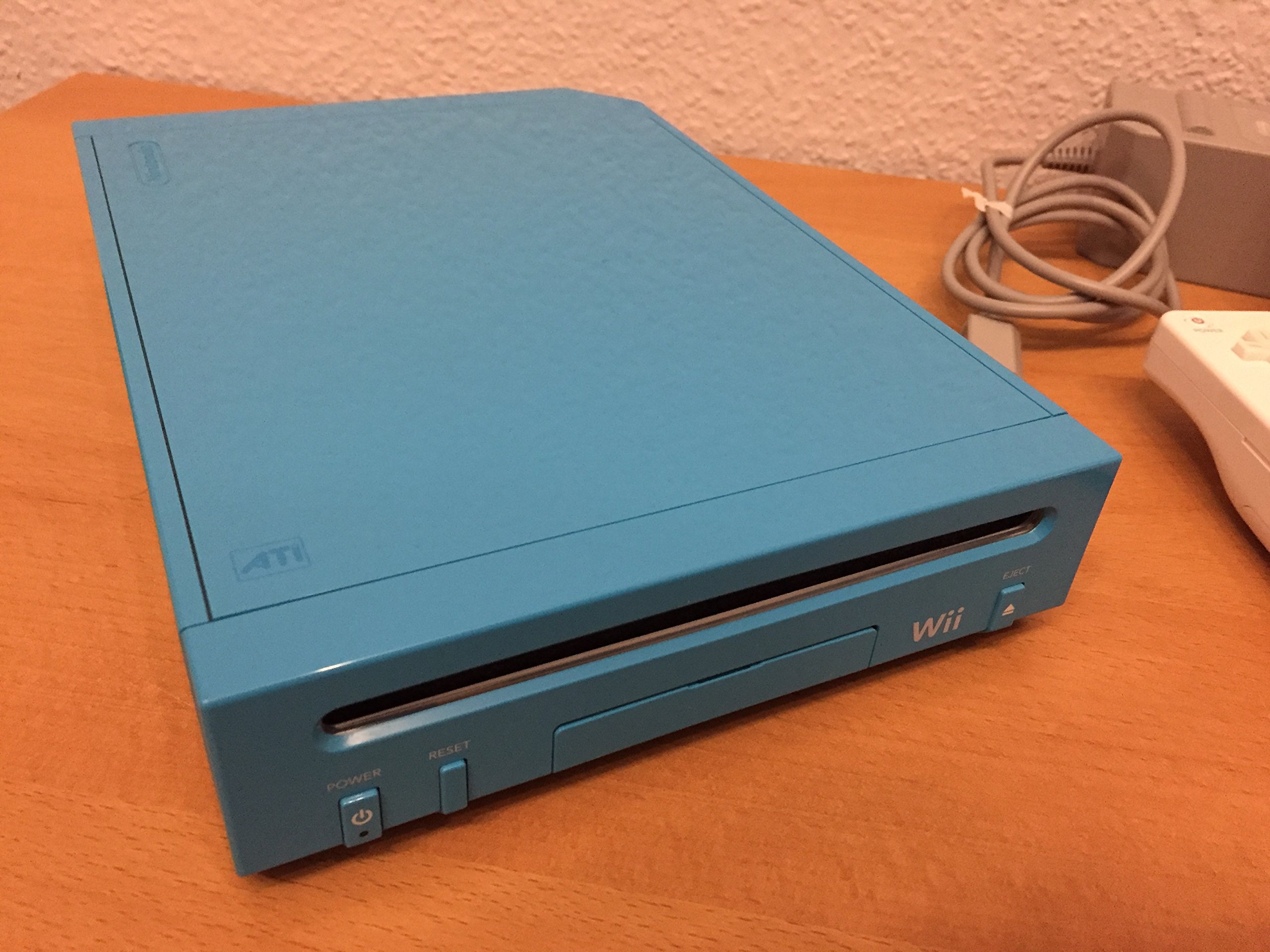 Console Wii bleue + Mario & Sonic aux Jeux Olympiques de Londres 2012 + Télécommande Wii Plus - bleu