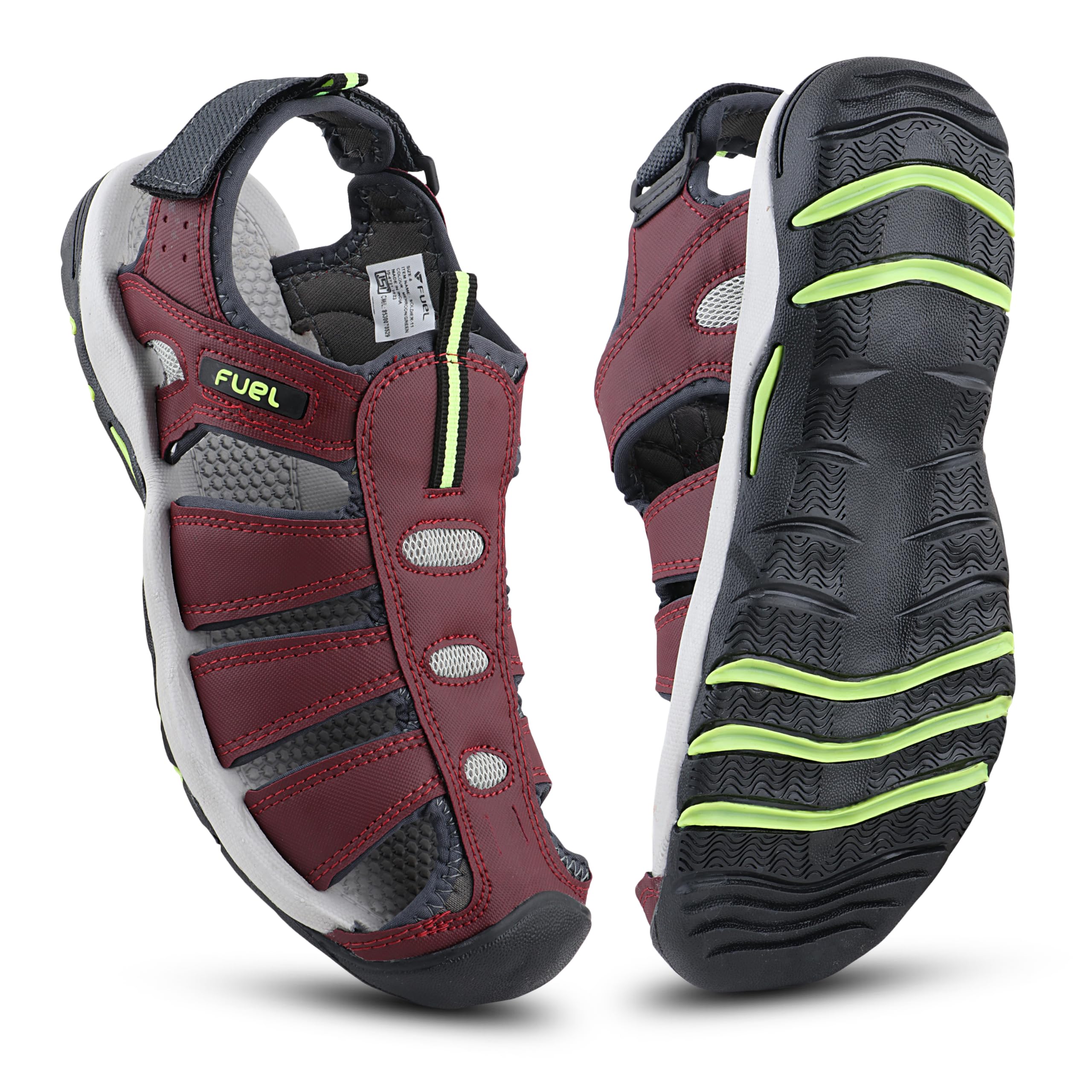 Fisherman Sandals for Men Comfortable, Breathable & Flexible Stylish Casual Sandals Protective Bump Toe Perfect Outdoor Beach Anti-Skid Sports Footwear For Gents (Soldier-11)-image-8