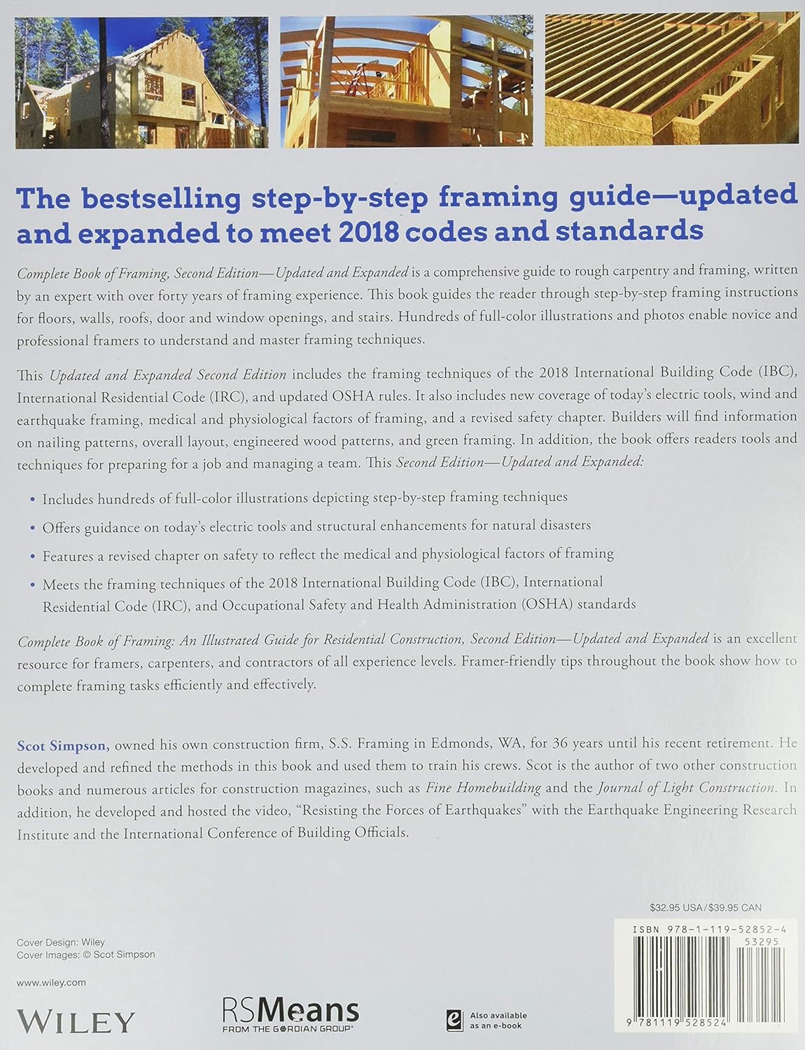 Complete Book of Framing: An Illustrated Guide for Residential Construction (RSMeans) - Image 2