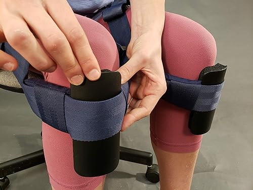 Miniatura 8 de Nada-Chair Respaldo con soporte de espalda y corrector de postura CushShins se convierte en bolsa convertible (negro)